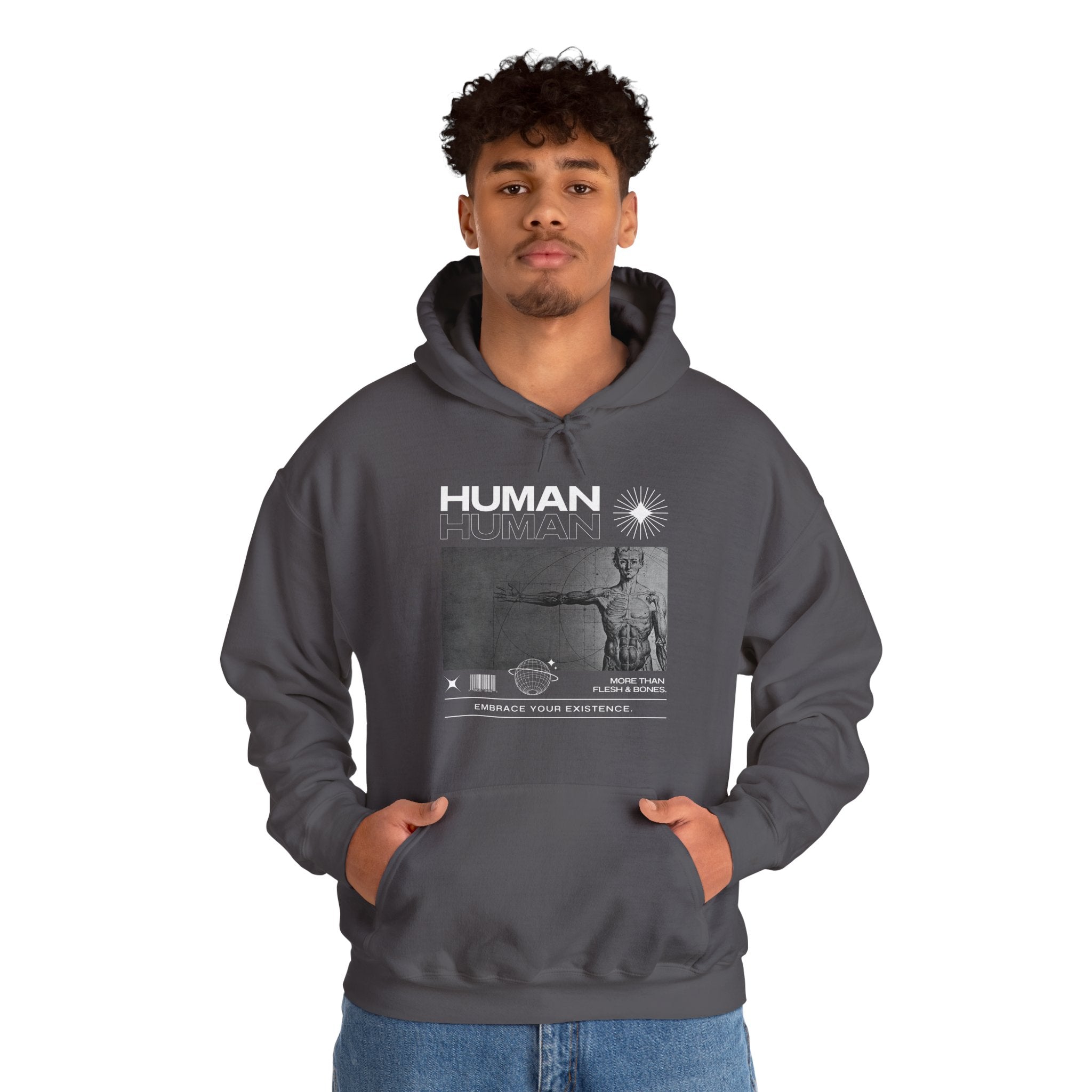 "Human Existence" Unisex Hoodie - Hoodie - Lufora