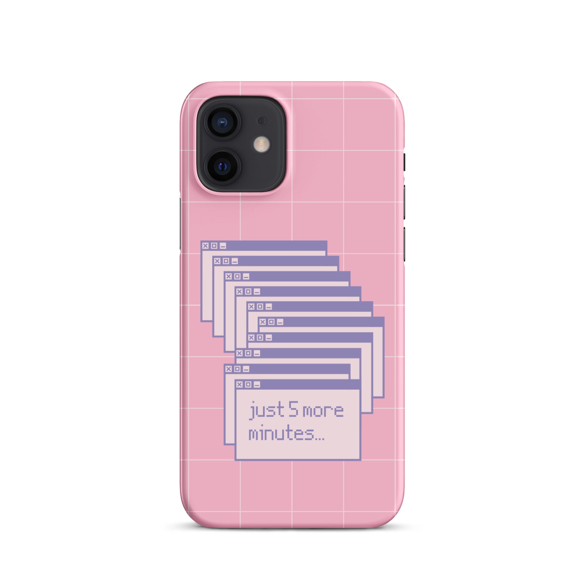 "Just 5 More Minutes" iPhone Snap Case - Phone Case - Lufora