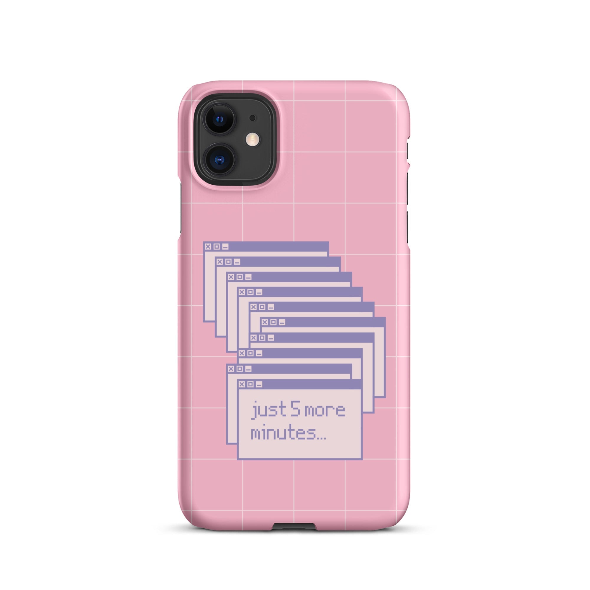 "Just 5 More Minutes" iPhone Snap Case - Phone Case - Lufora