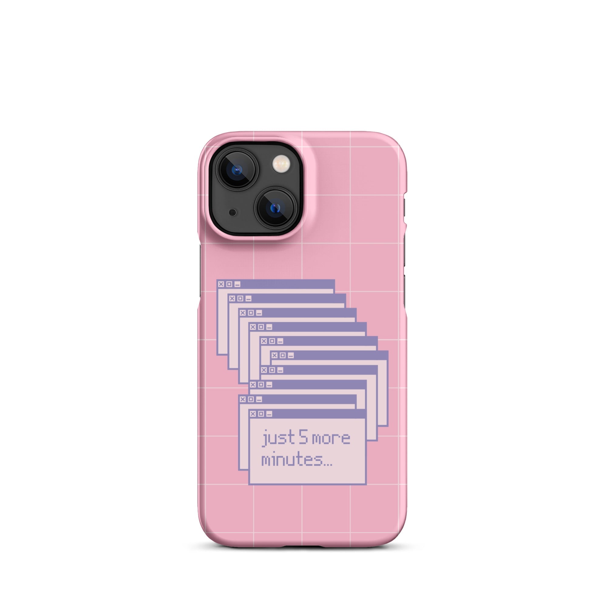 "Just 5 More Minutes" iPhone Snap Case - Phone Case - Lufora