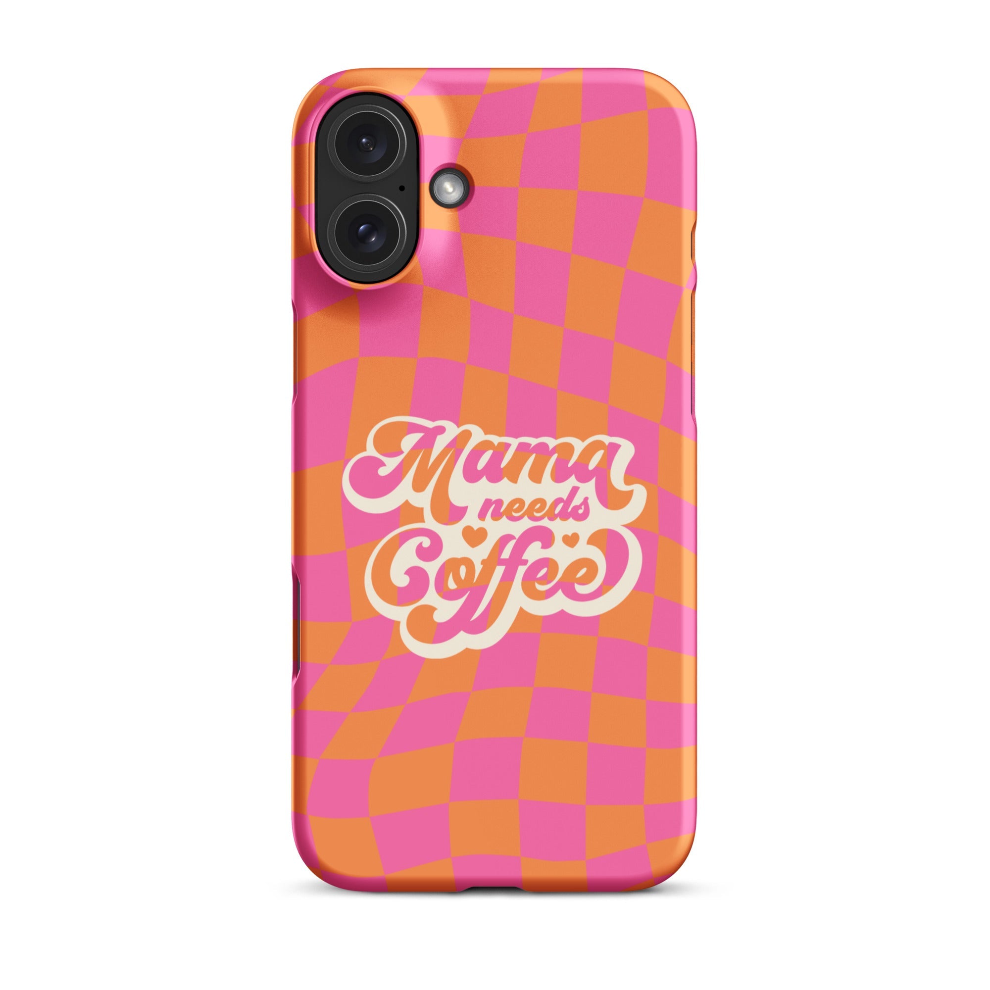 "Mama Needs Coffee" iPhone Snap Case - Phone Case - Lufora