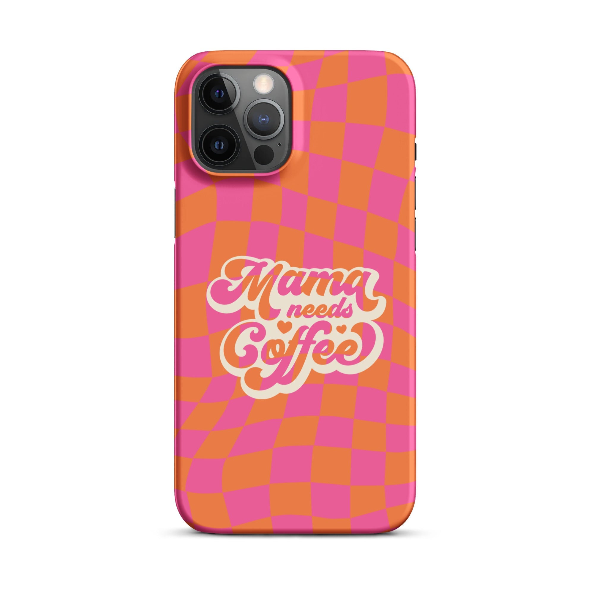 "Mama Needs Coffee" iPhone Snap Case - Phone Case - Lufora