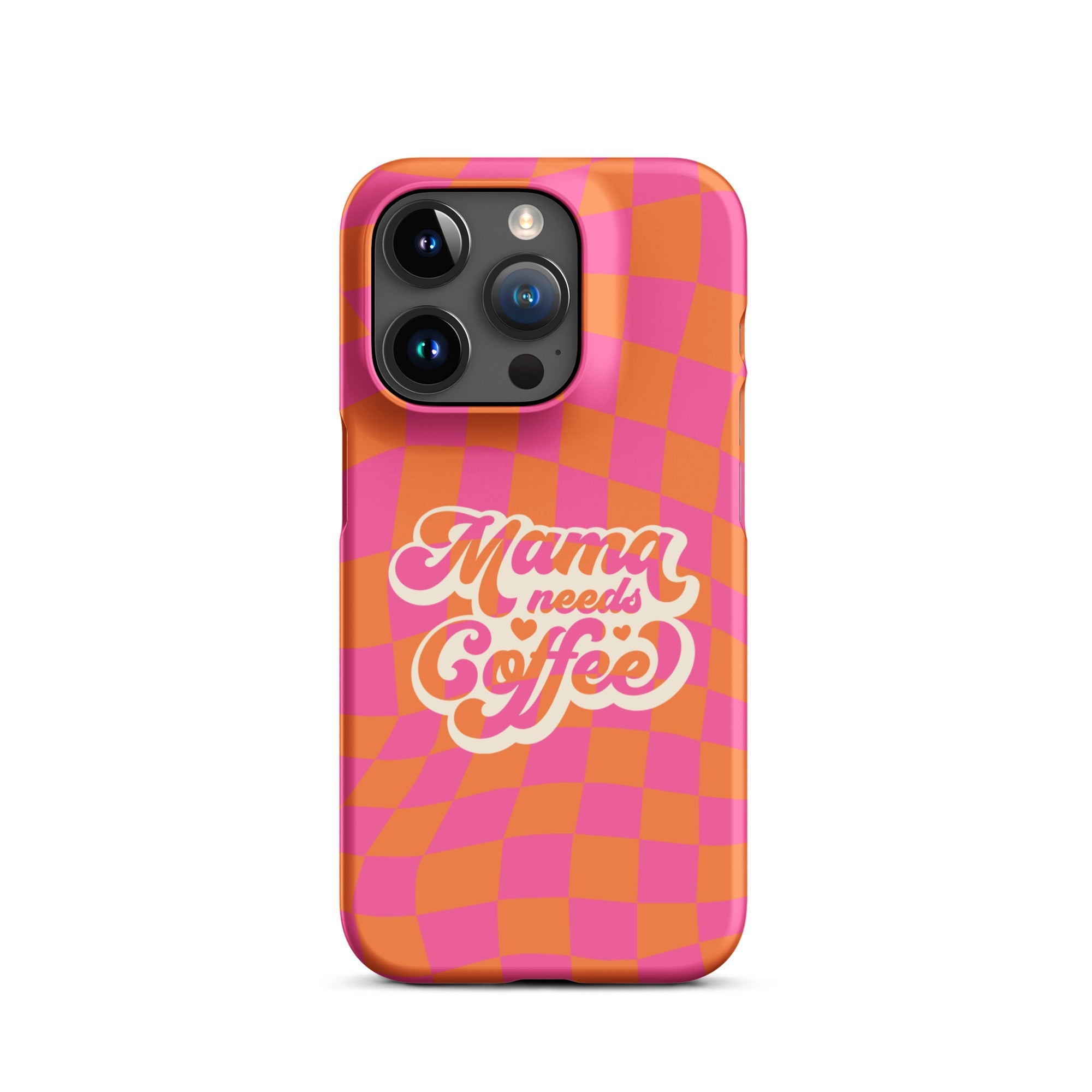 "Mama Needs Coffee" iPhone Snap Case - Phone Case - Lufora
