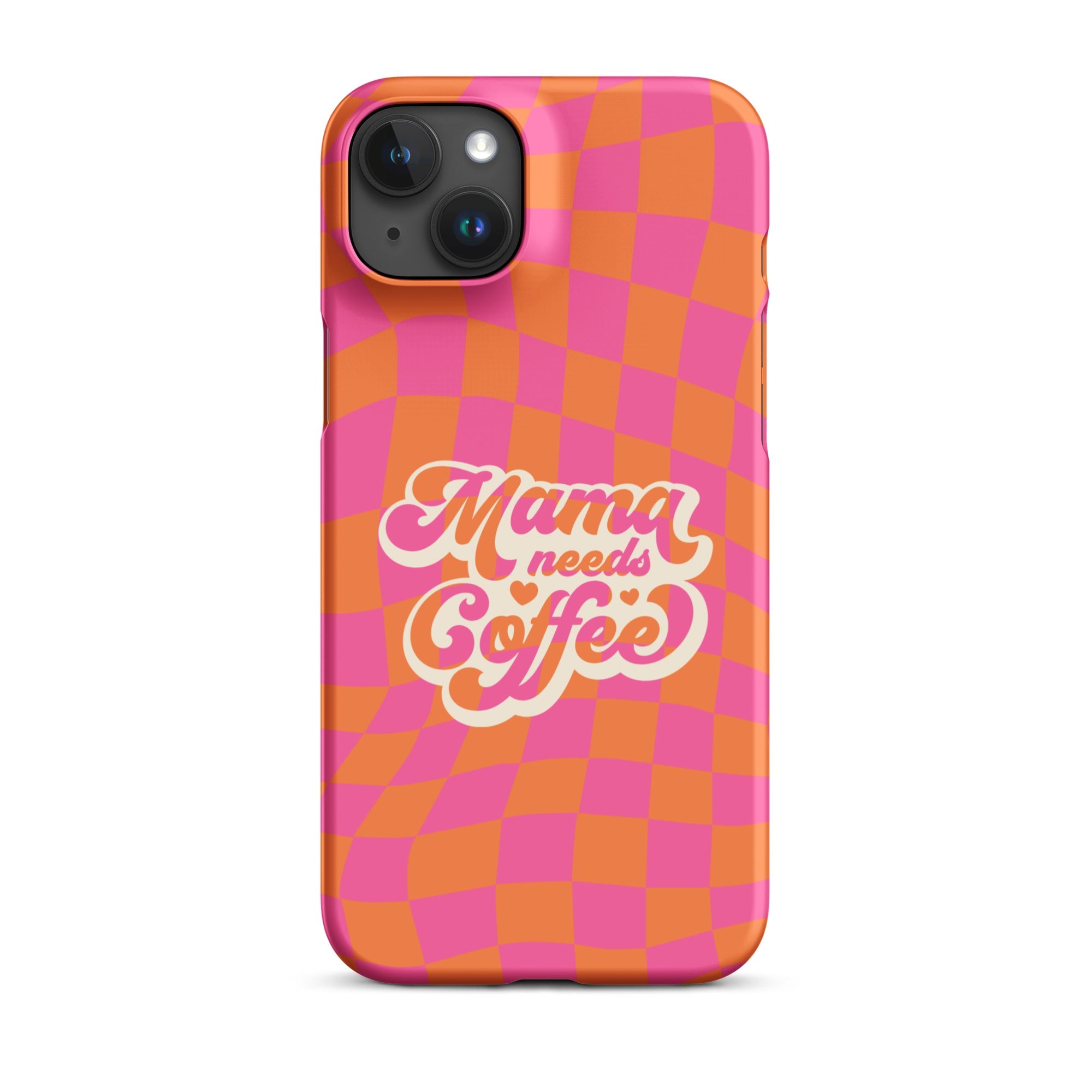 "Mama Needs Coffee" iPhone Snap Case - Phone Case - Lufora
