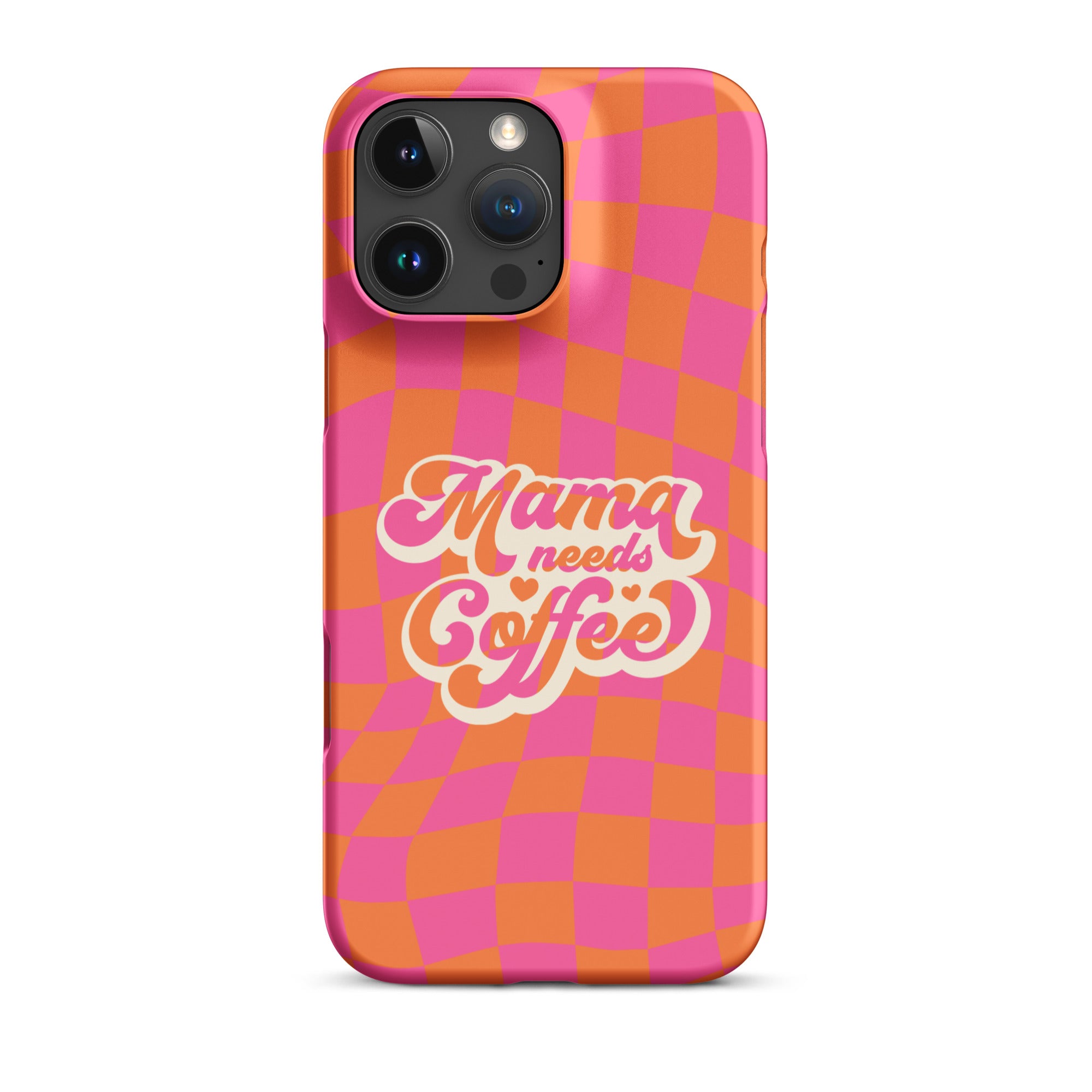 "Mama Needs Coffee" iPhone Snap Case - Phone Case - Lufora