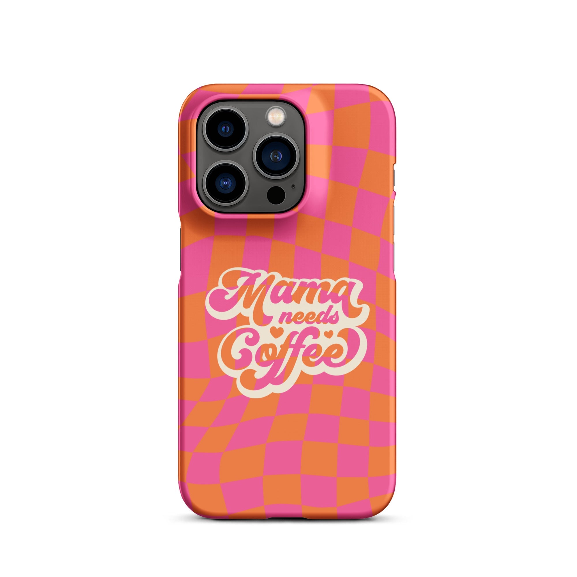 "Mama Needs Coffee" iPhone Snap Case - Phone Case - Lufora