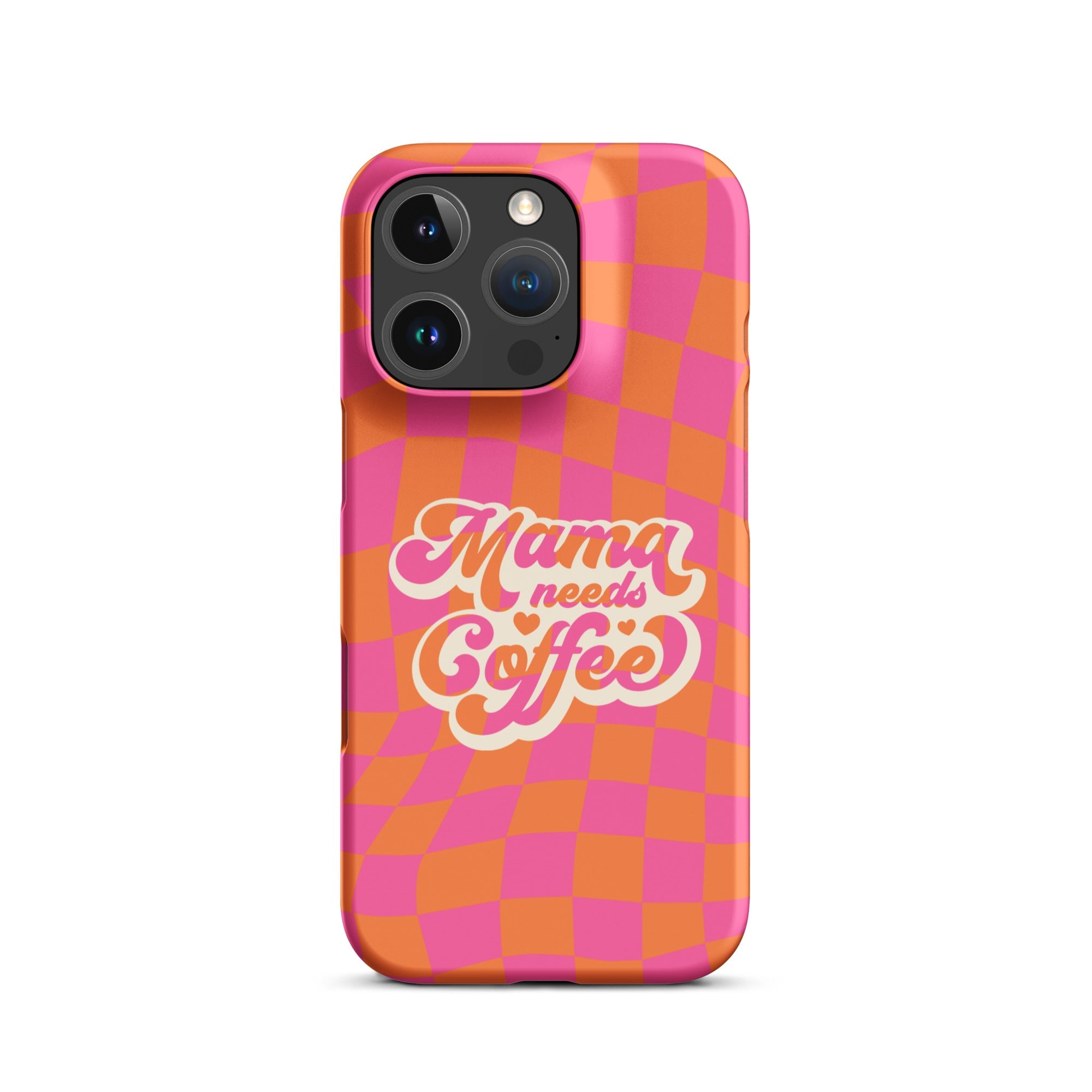 "Mama Needs Coffee" iPhone Snap Case - Phone Case - Lufora