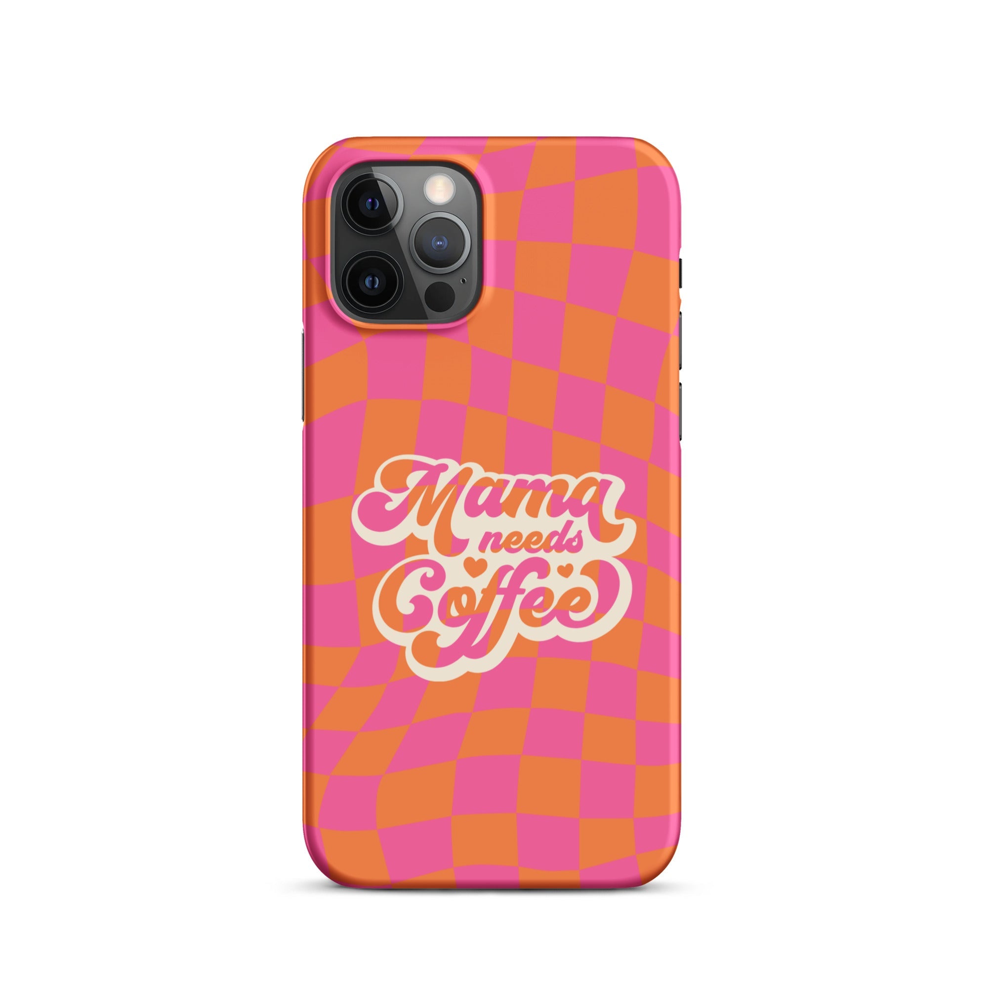 "Mama Needs Coffee" iPhone Snap Case - Phone Case - Lufora
