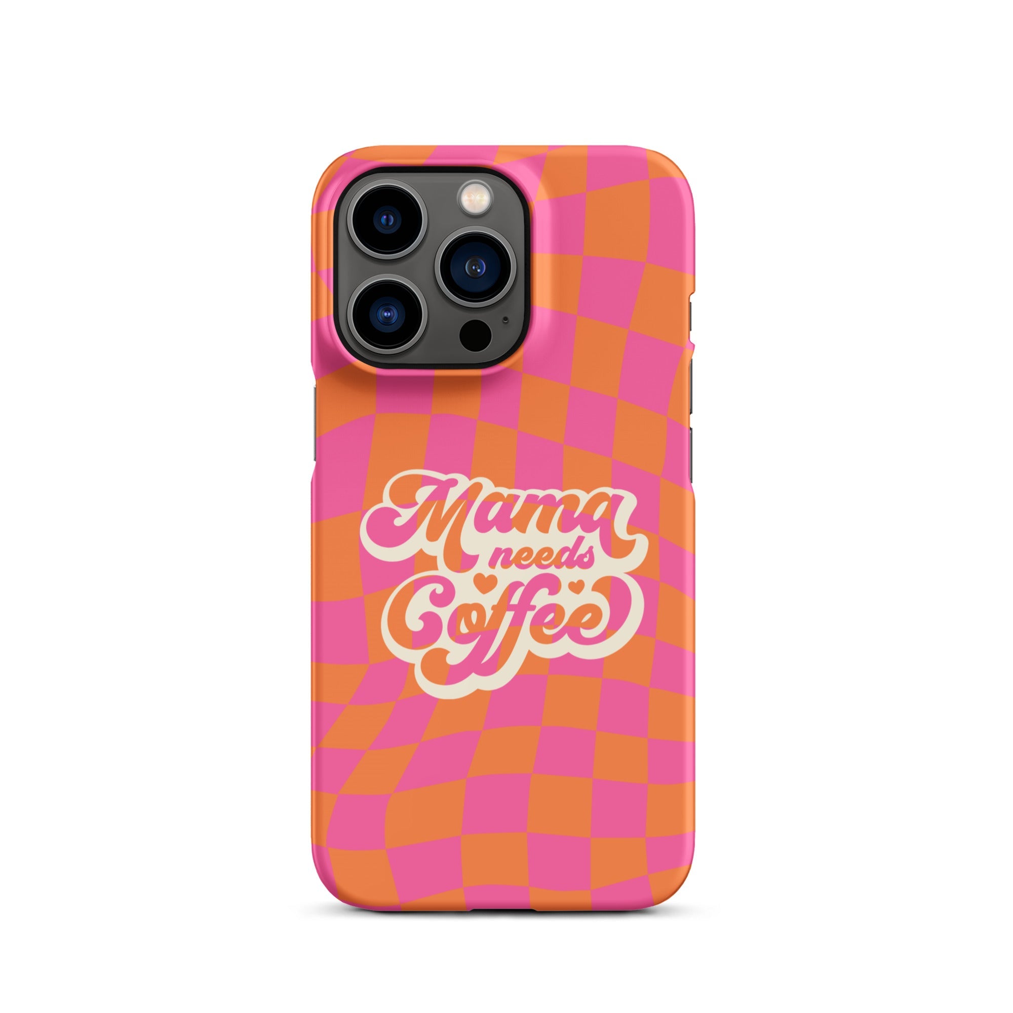 "Mama Needs Coffee" iPhone Snap Case - Phone Case - Lufora