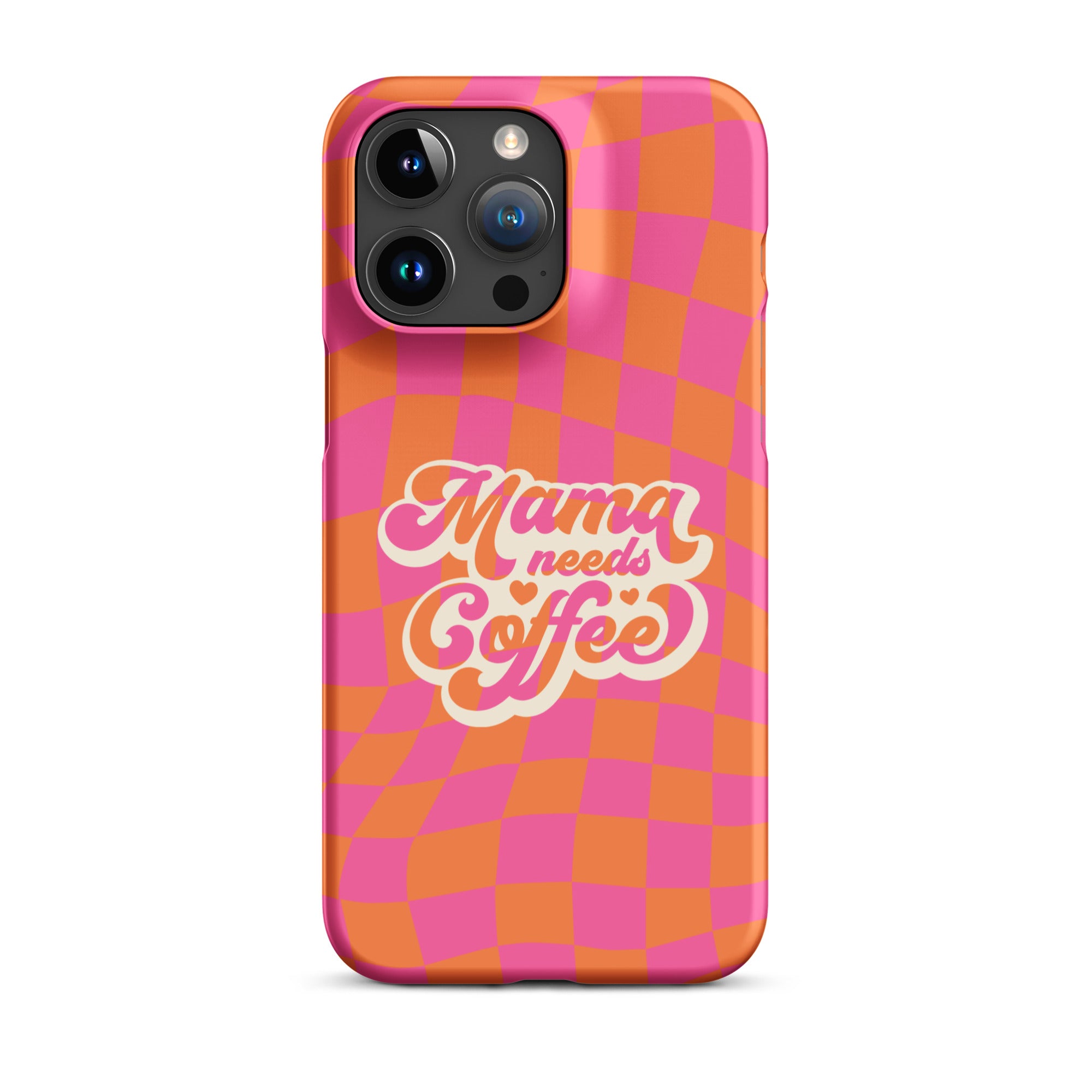 "Mama Needs Coffee" iPhone Snap Case - Phone Case - Lufora