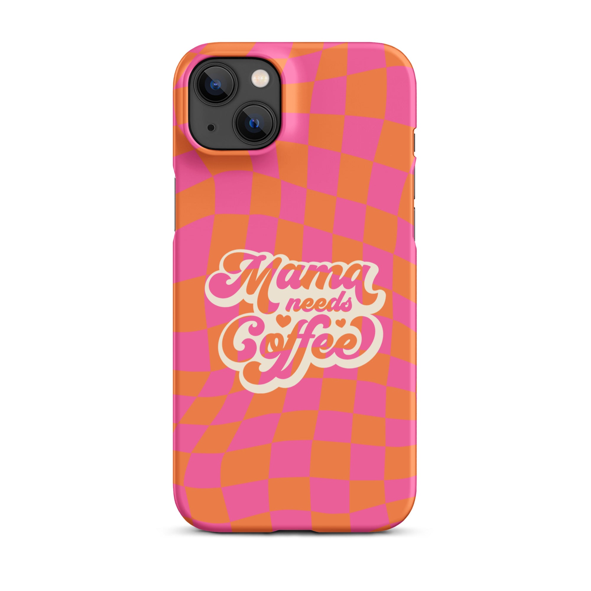 "Mama Needs Coffee" iPhone Snap Case - Phone Case - Lufora