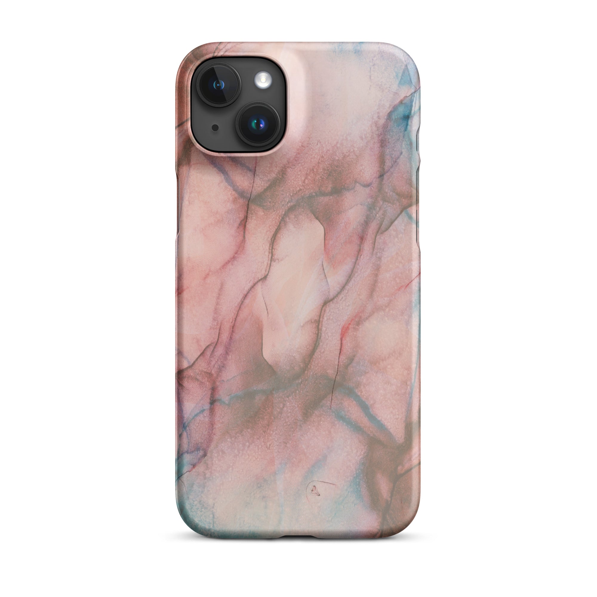 "Marble Rose" iPhone Snap Case - Phone Case - Lufora