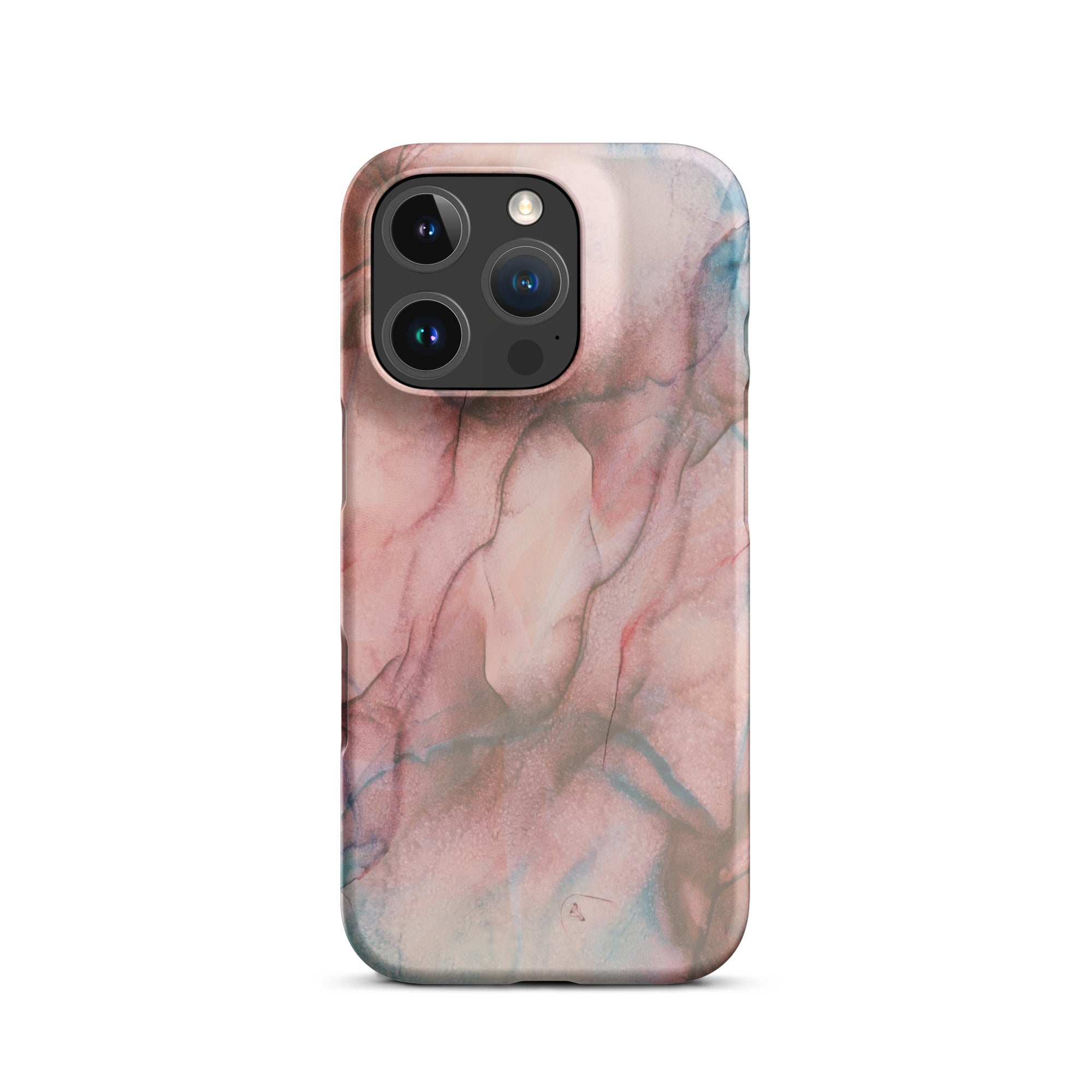 "Marble Rose" iPhone Snap Case - Phone Case - Lufora