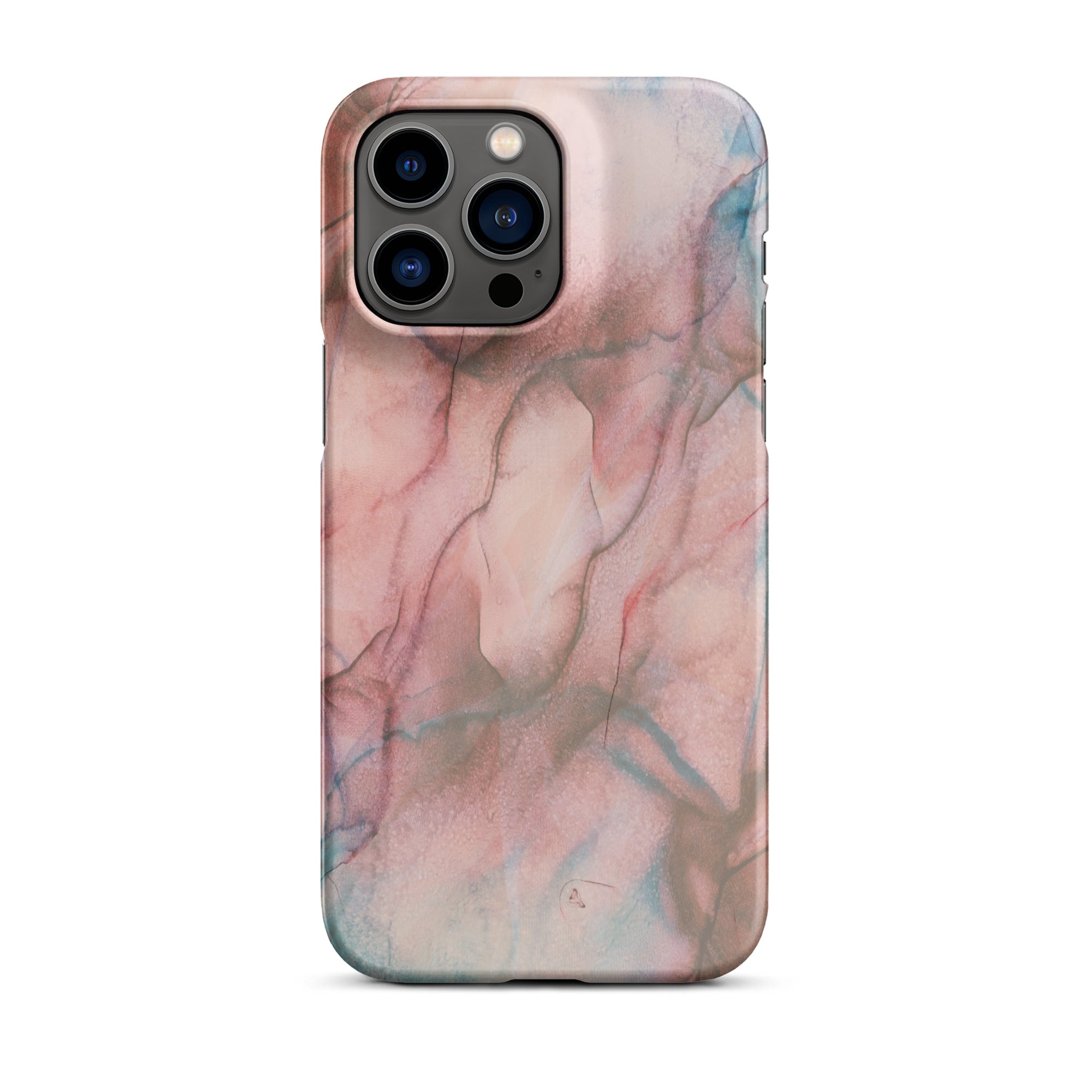 "Marble Rose" iPhone Snap Case - Phone Case - Lufora