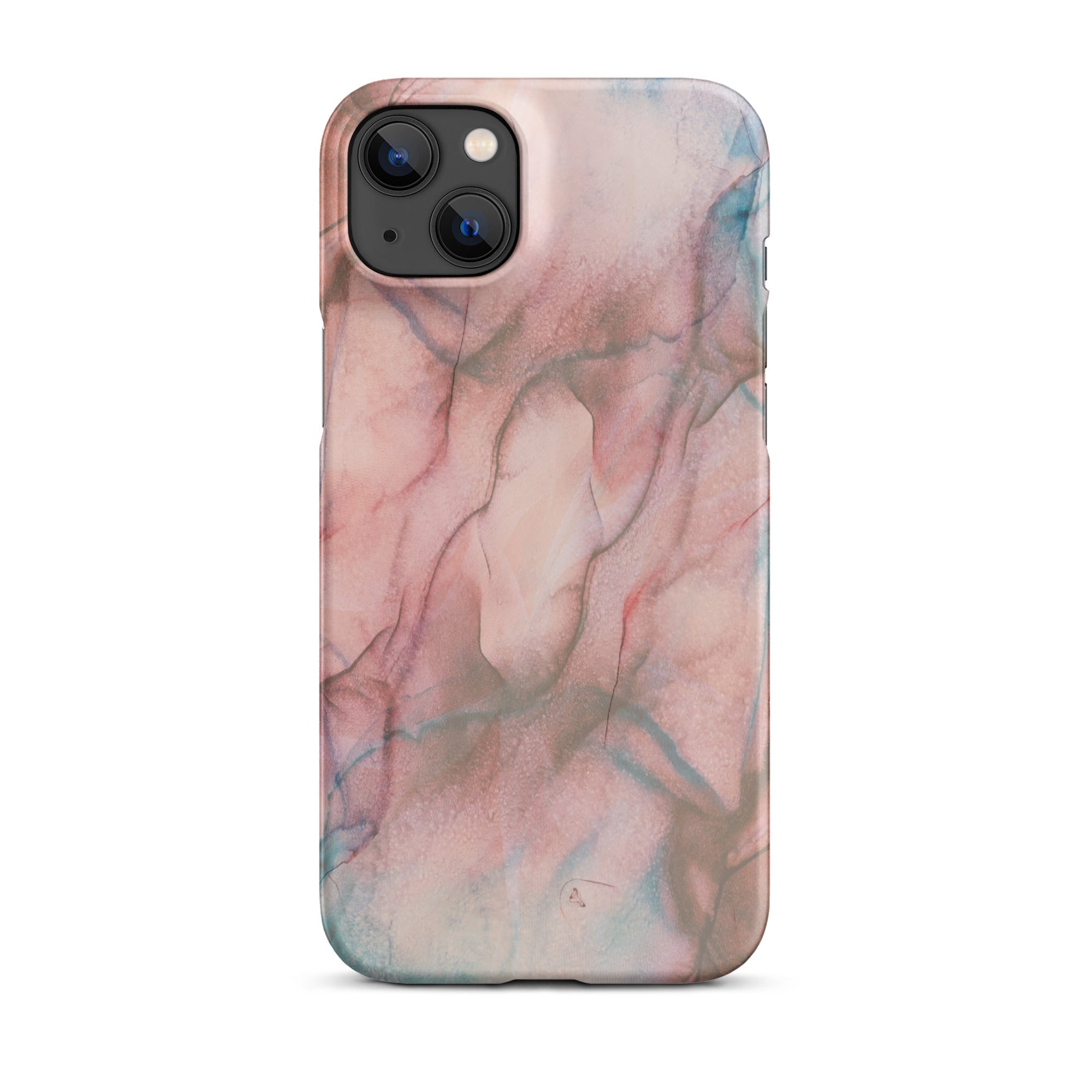 "Marble Rose" iPhone Snap Case - Phone Case - Lufora