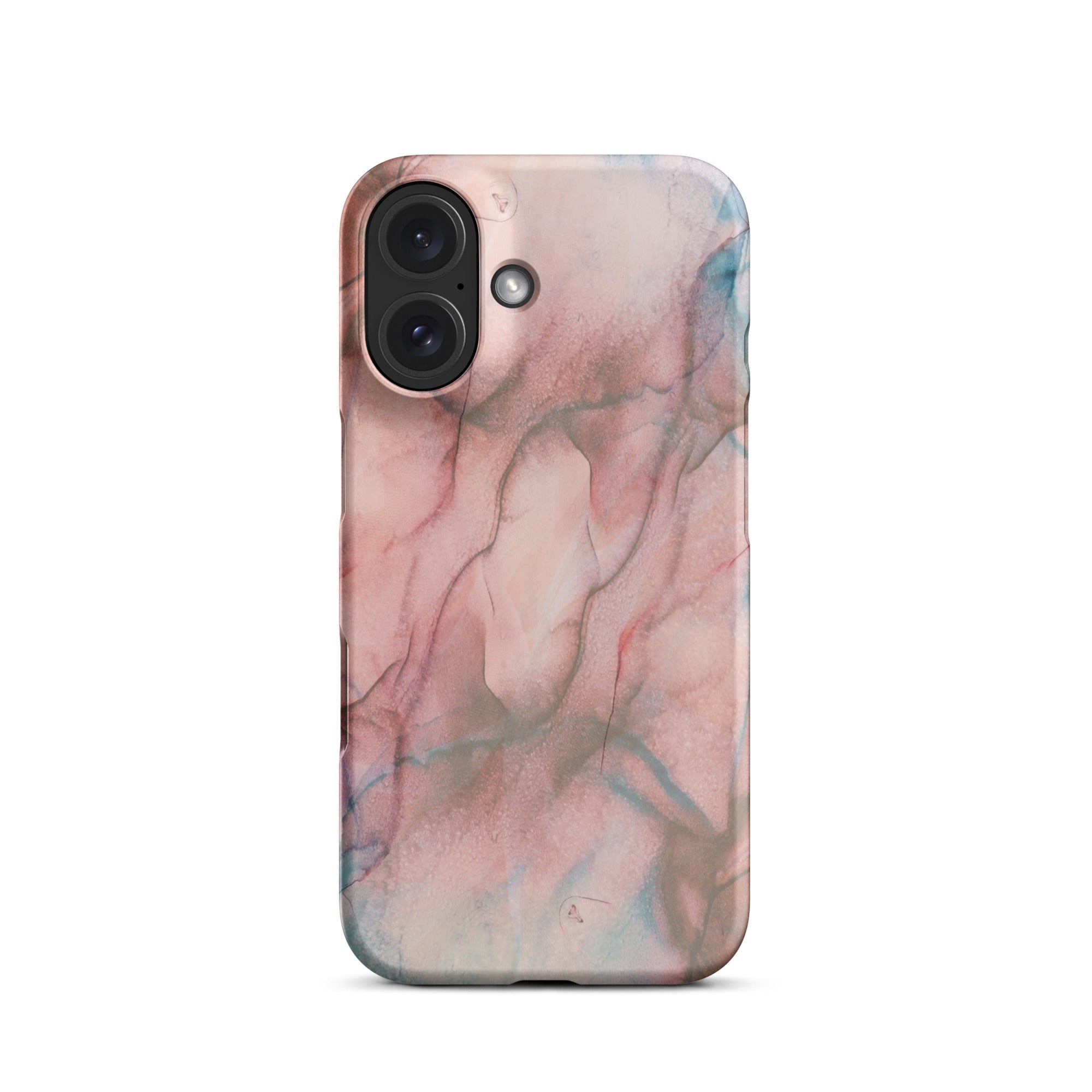 "Marble Rose" iPhone Snap Case - Phone Case - Lufora