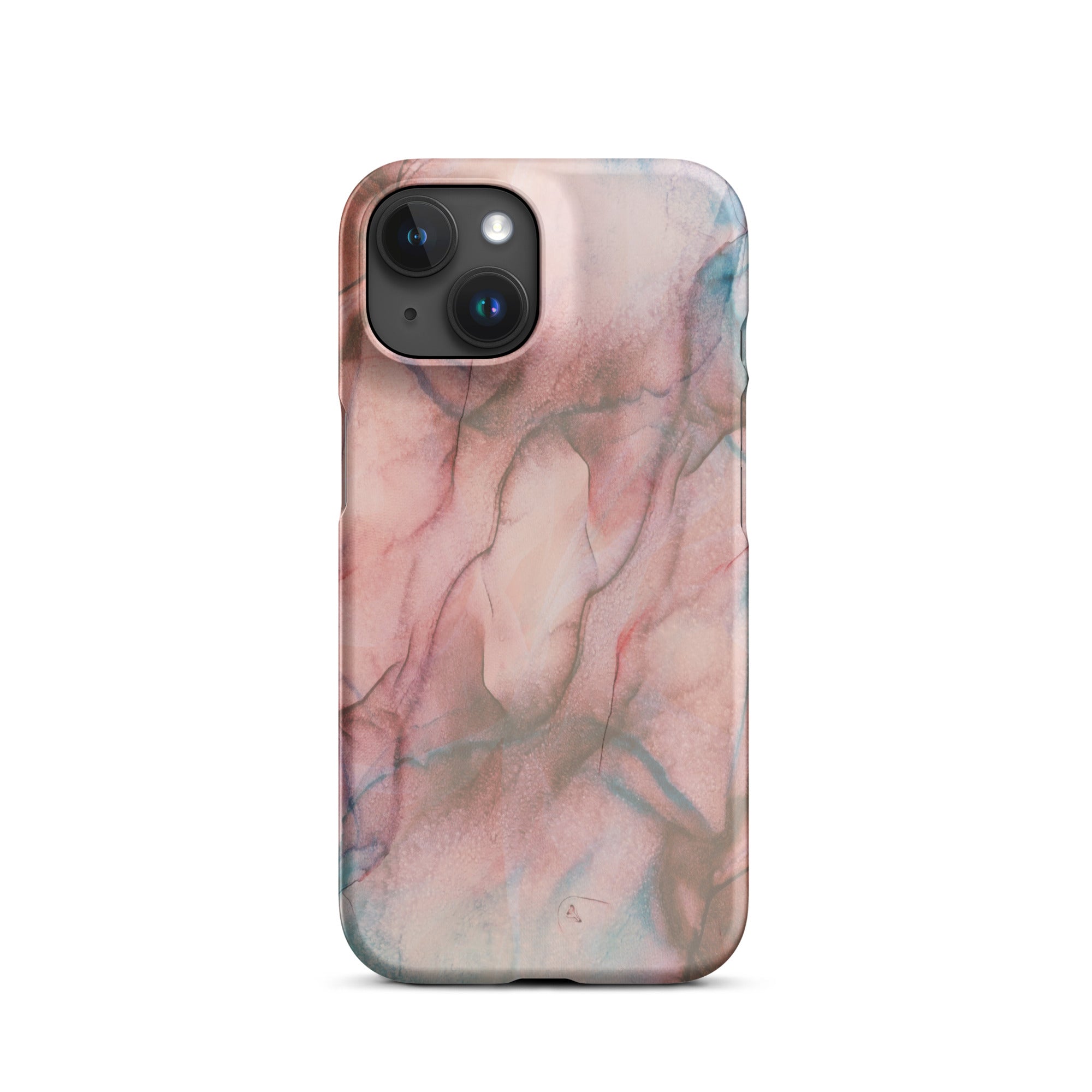 "Marble Rose" iPhone Snap Case - Phone Case - Lufora