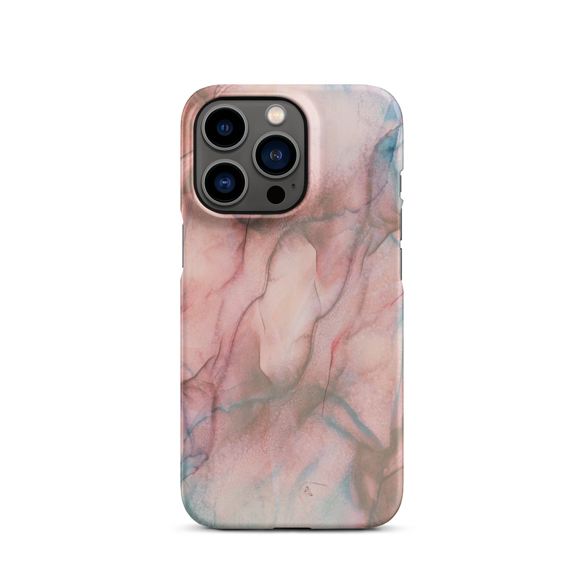 "Marble Rose" iPhone Snap Case - Phone Case - Lufora