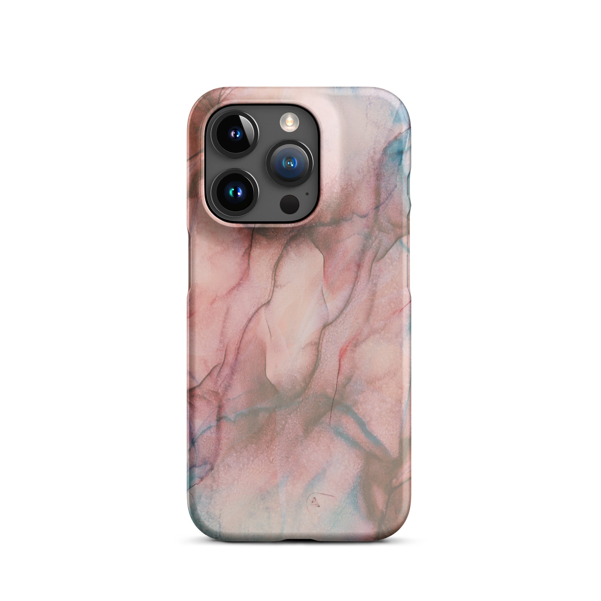 "Marble Rose" iPhone Snap Case - Phone Case - Lufora