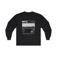 "NYC Vintage" Unisex Oversized Long Sleeve - Long - sleeve - Lufora