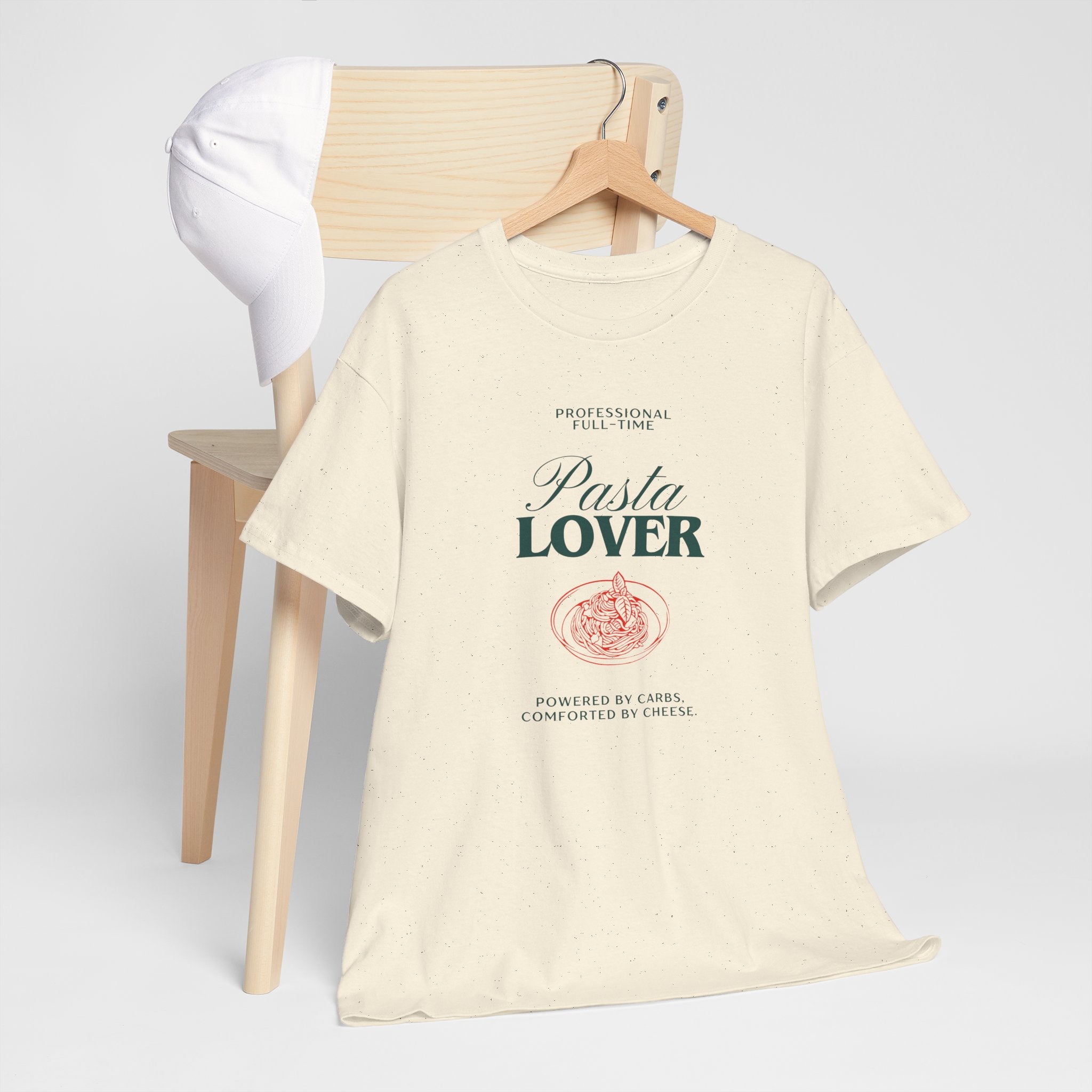 "Pasta Lover" Unisex Oversized T-Shirt - T-Shirt - Lufora