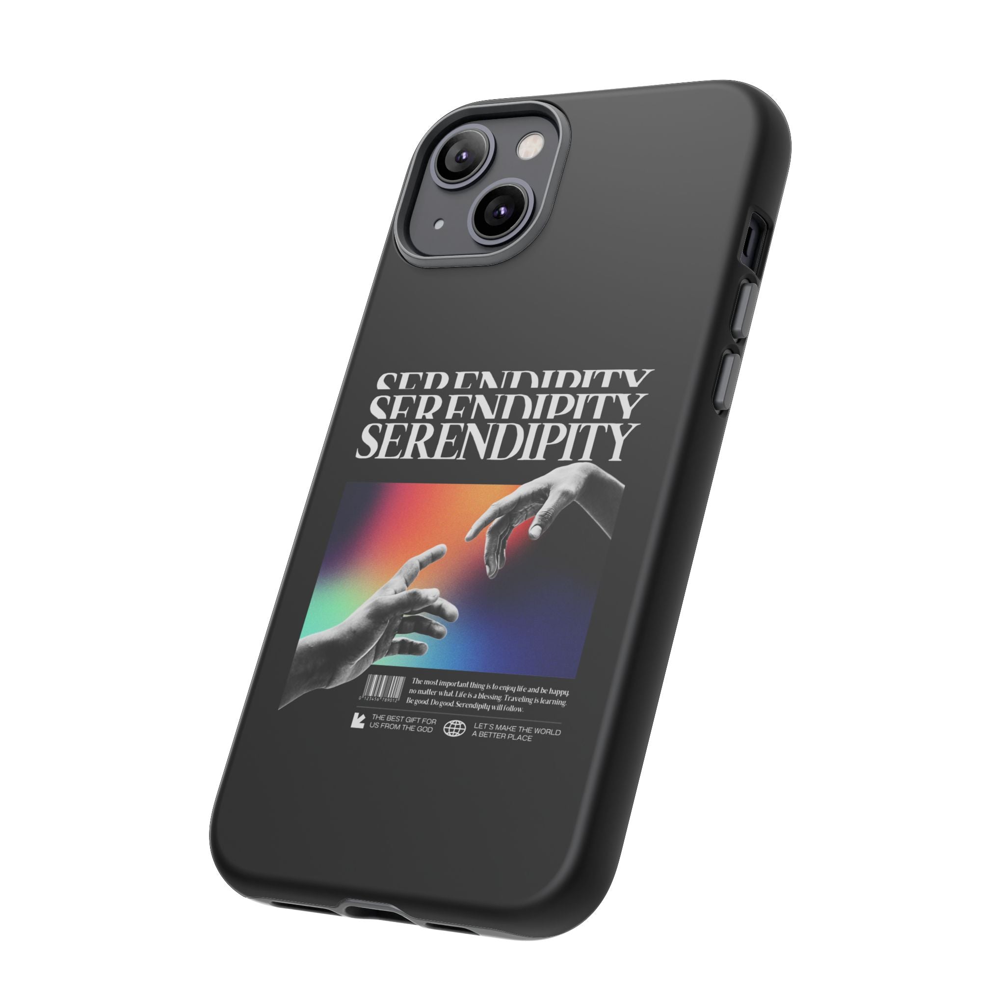 "Serendipity" Clear Phone Case - Phone Case - Lufora