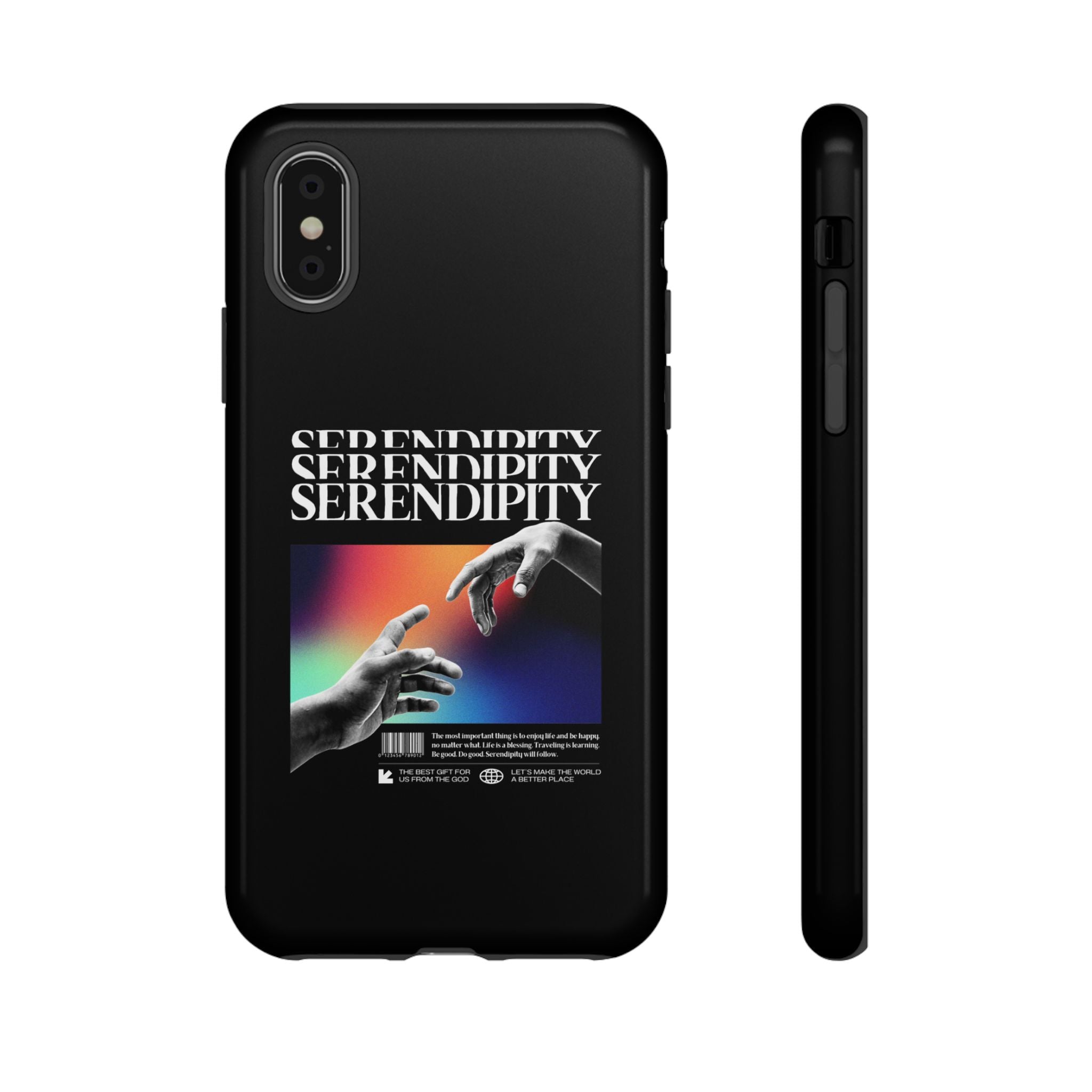 "Serendipity" Clear Phone Case - Phone Case - Lufora