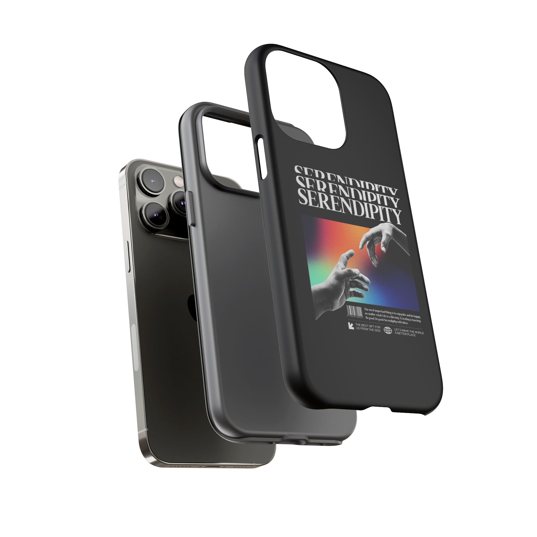 "Serendipity" Clear Phone Case - Phone Case - Lufora