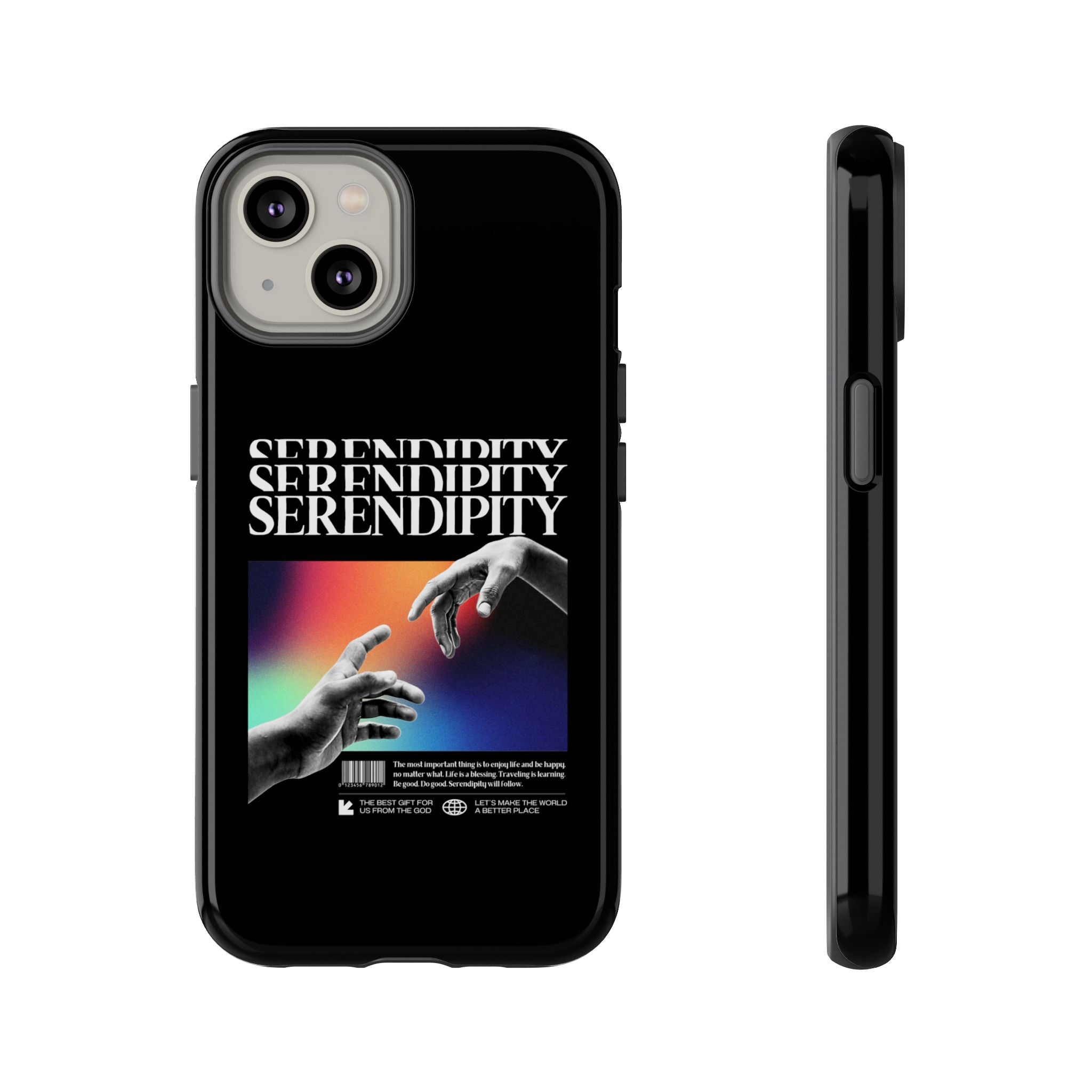 "Serendipity" Clear Phone Case - Phone Case - Lufora