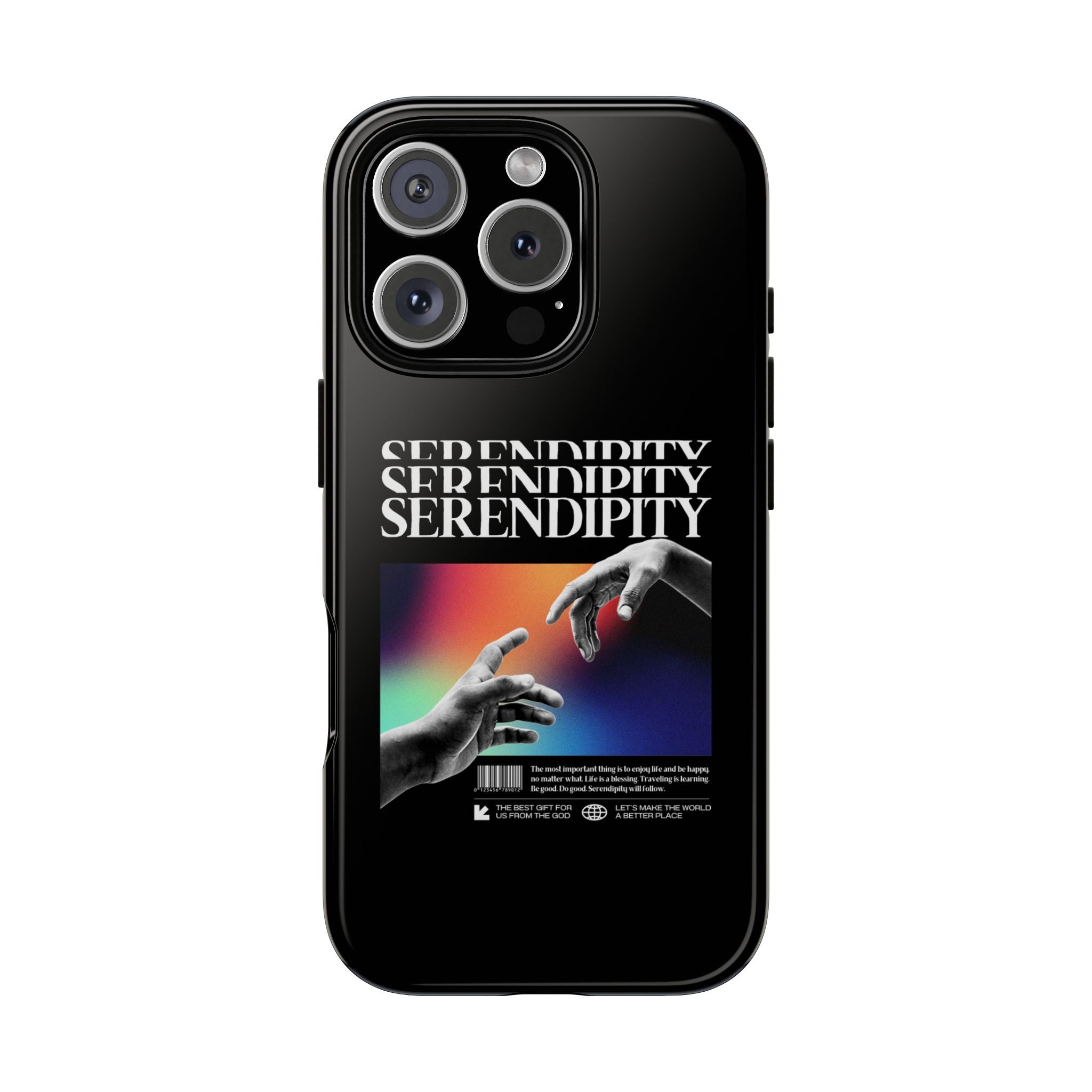 "Serendipity" Clear Phone Case - Phone Case - Lufora