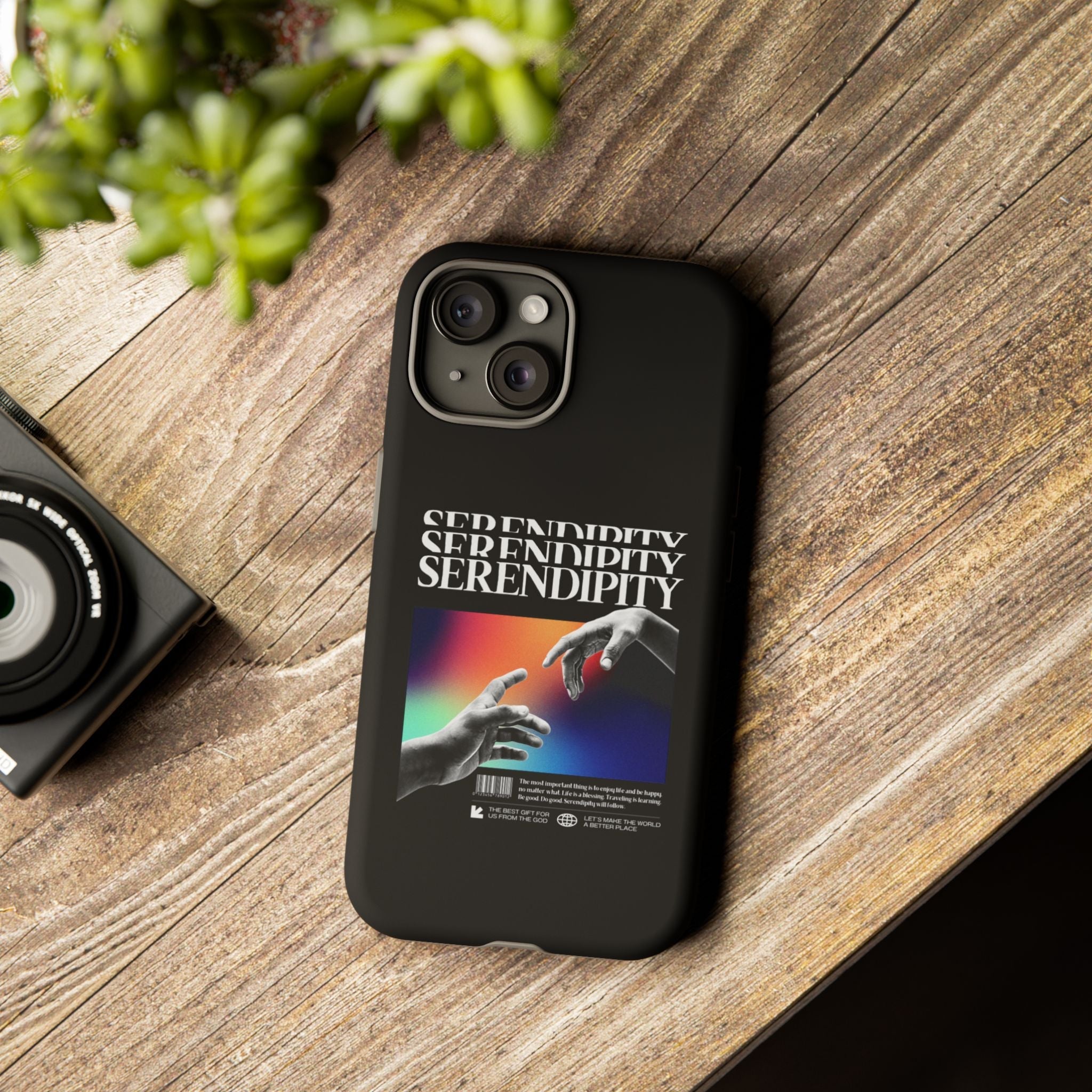 "Serendipity" Clear Phone Case - Phone Case - Lufora