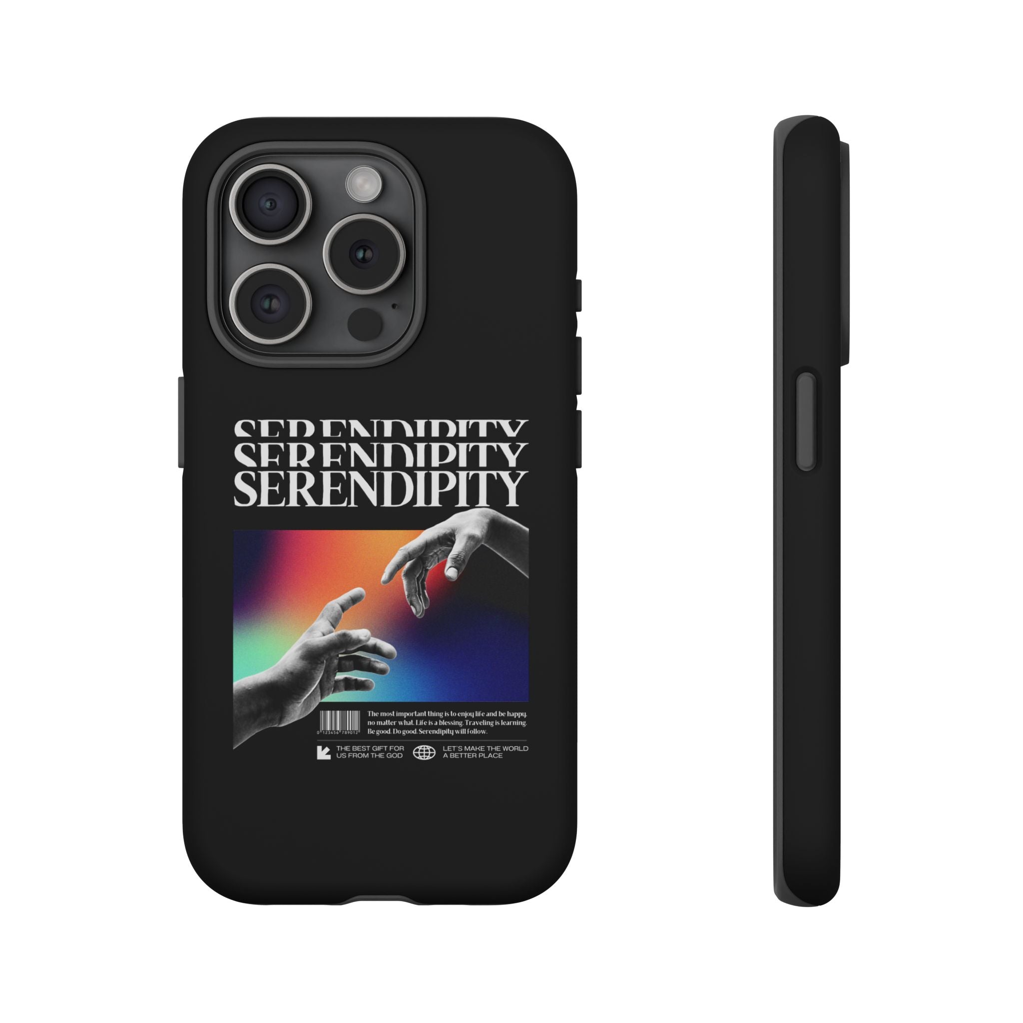 "Serendipity" Clear Phone Case - Phone Case - Lufora