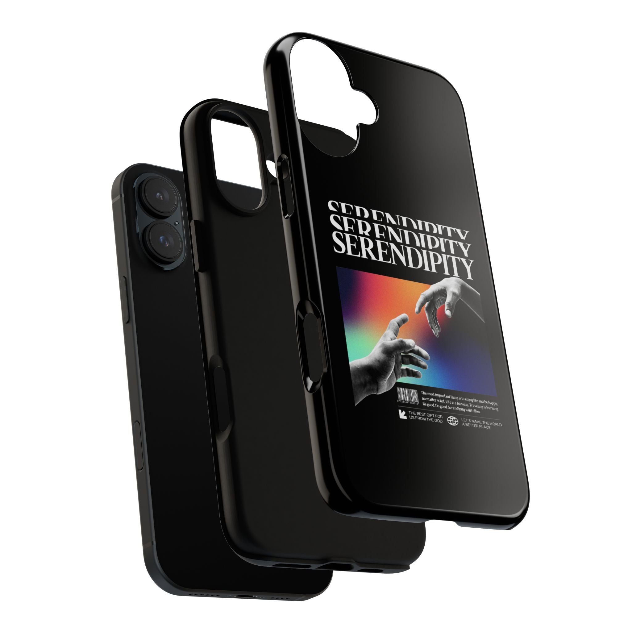 "Serendipity" Clear Phone Case - Phone Case - Lufora