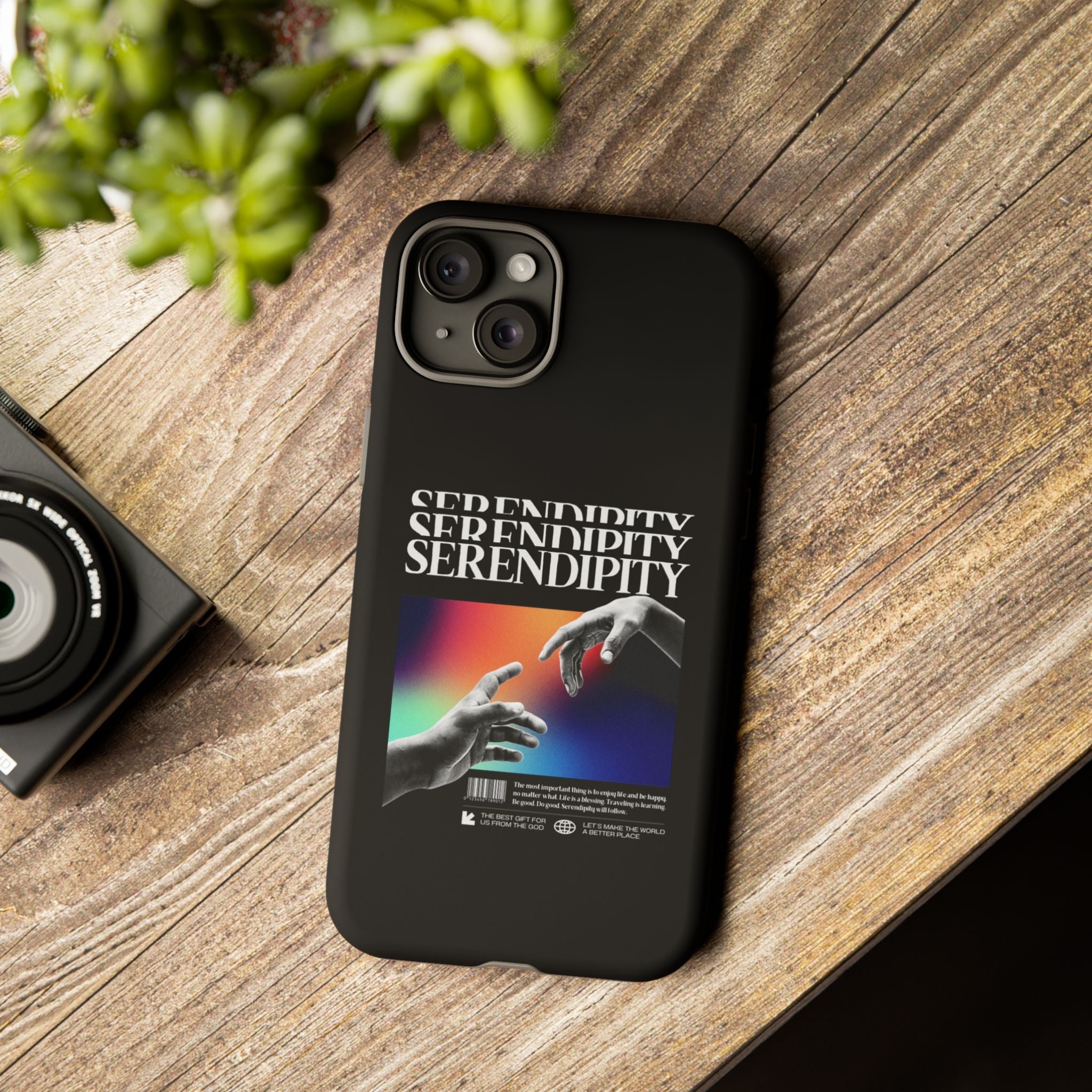 "Serendipity" Clear Phone Case - Phone Case - Lufora