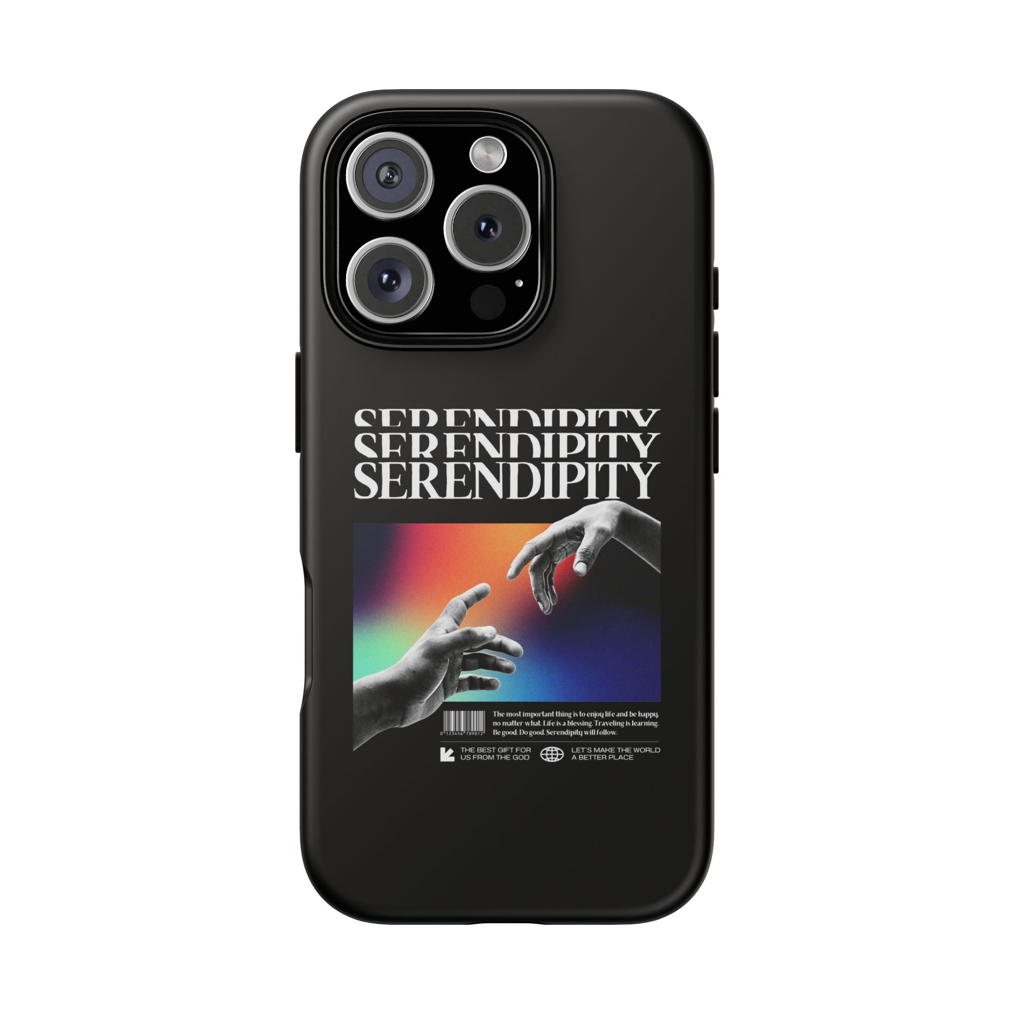 "Serendipity" Clear Phone Case - Phone Case - Lufora
