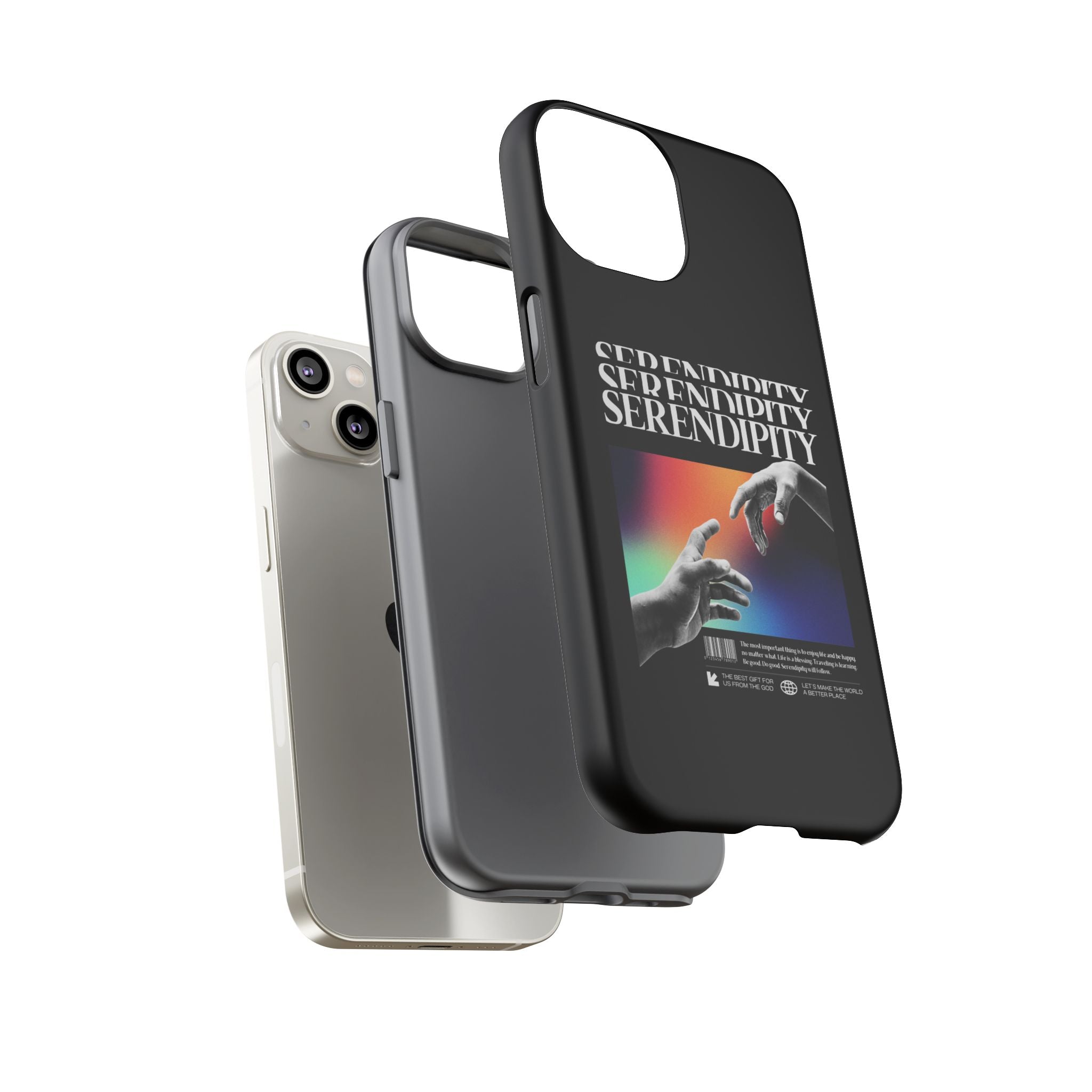 "Serendipity" Clear Phone Case - Phone Case - Lufora