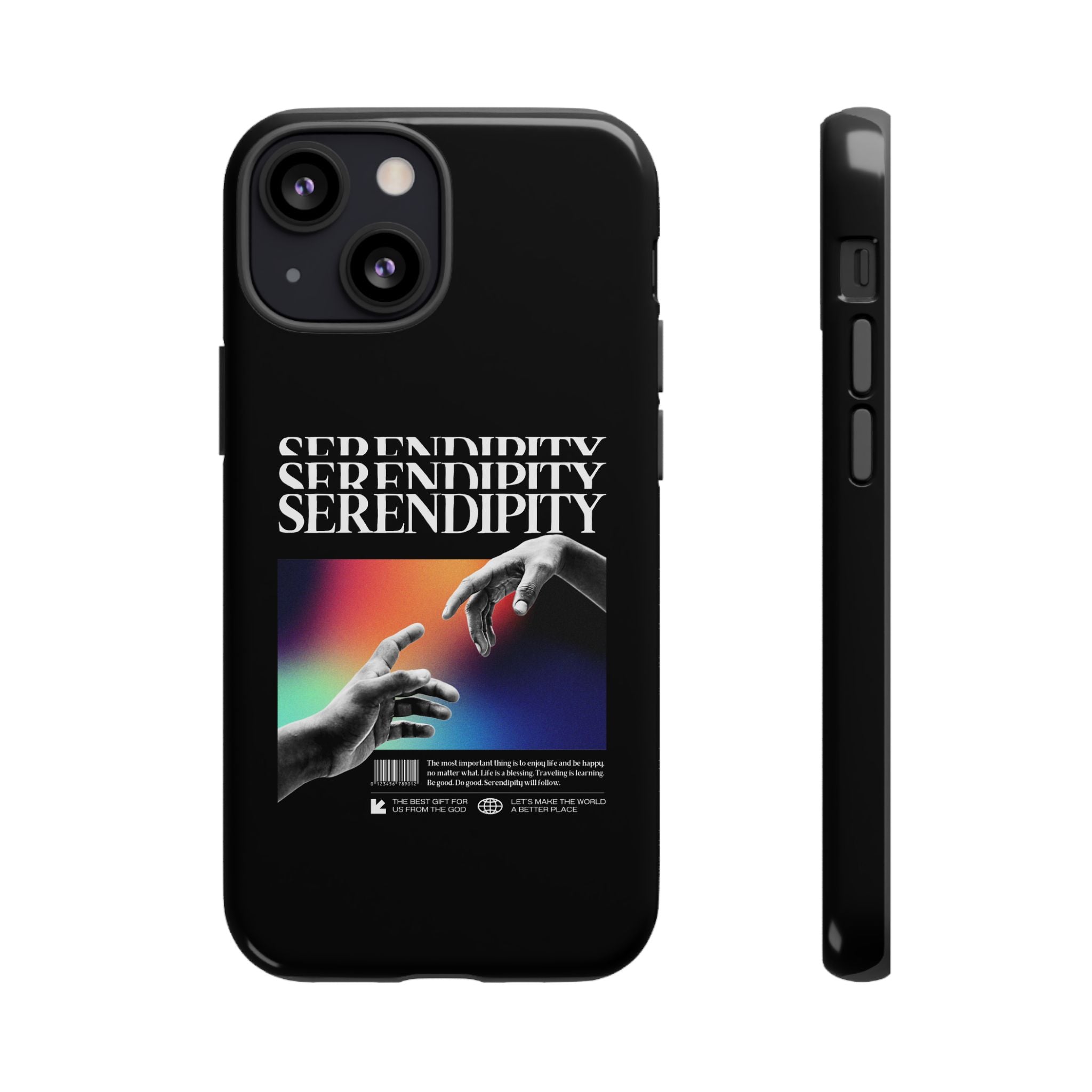 "Serendipity" Clear Phone Case - Phone Case - Lufora
