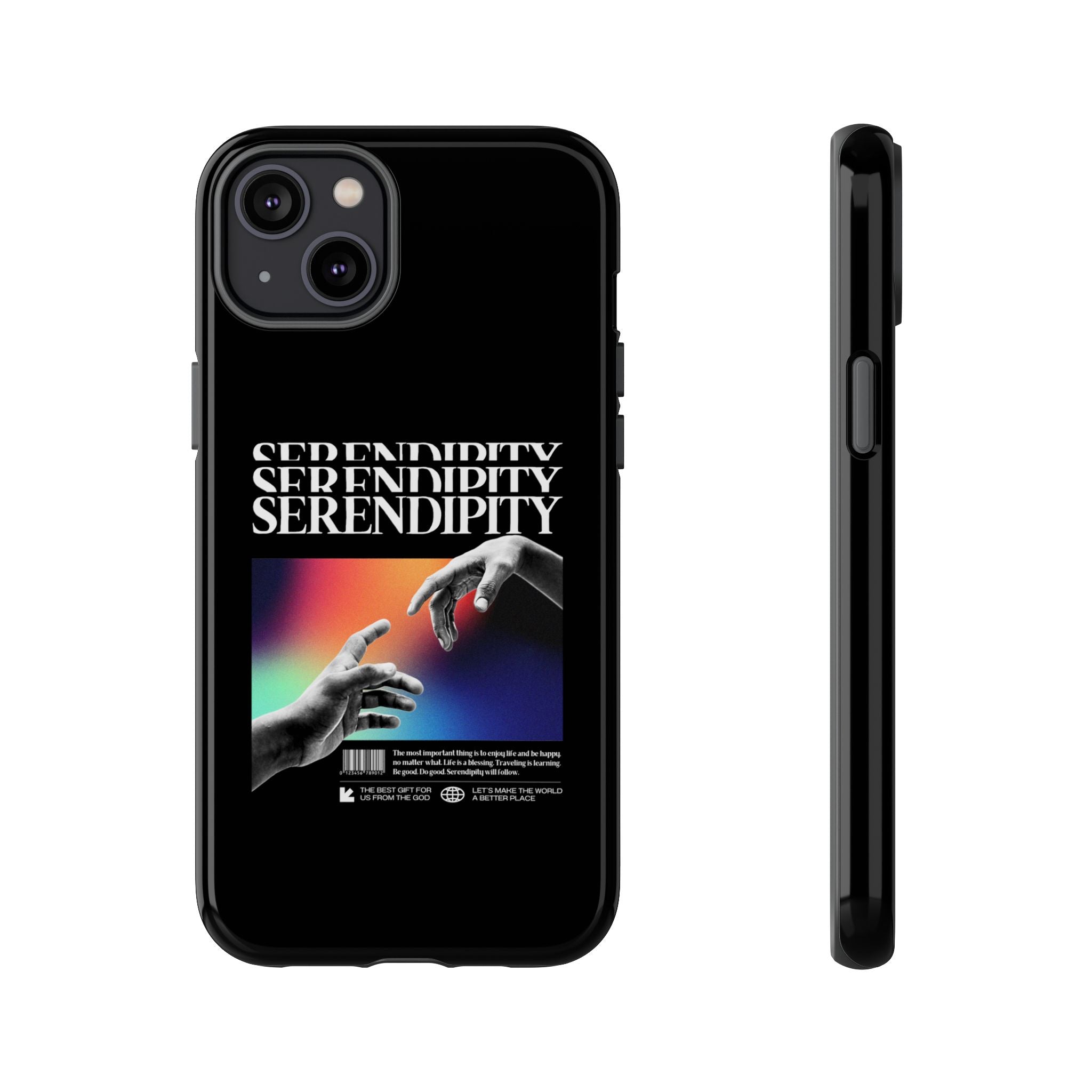"Serendipity" Clear Phone Case - Phone Case - Lufora