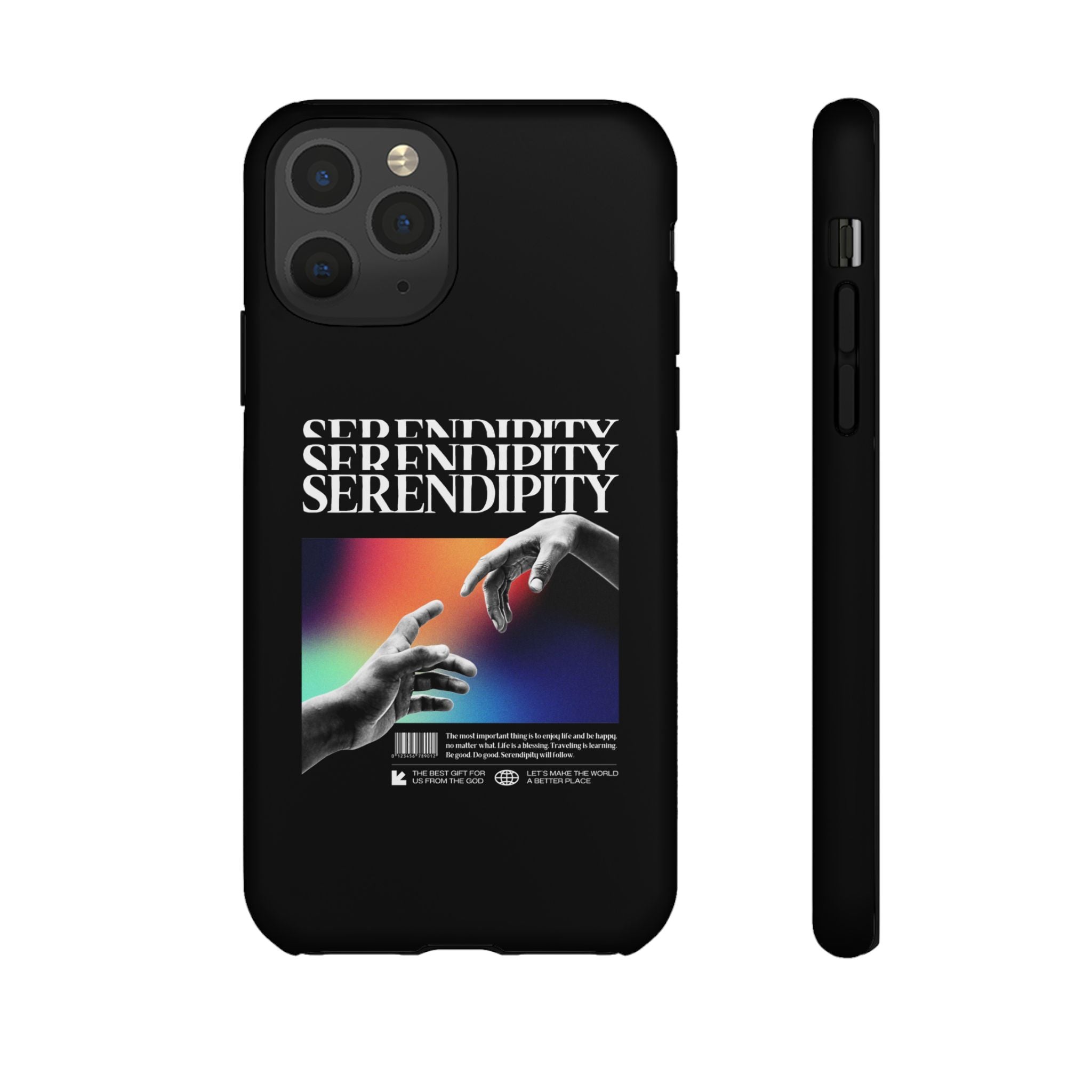 "Serendipity" Clear Phone Case - Phone Case - Lufora