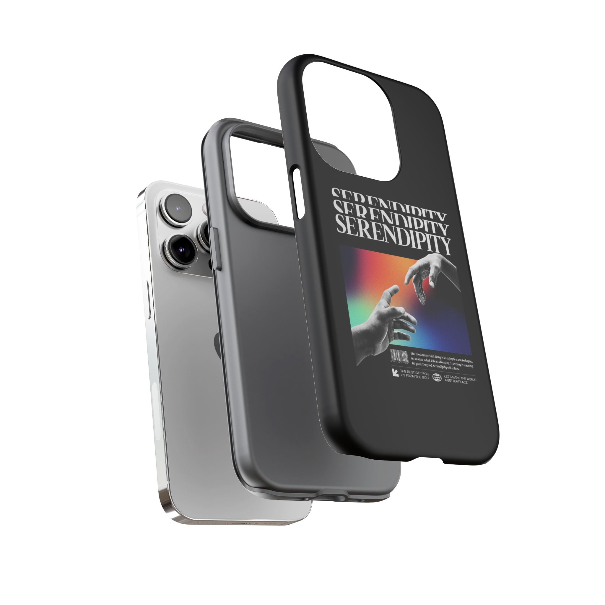 "Serendipity" Clear Phone Case - Phone Case - Lufora