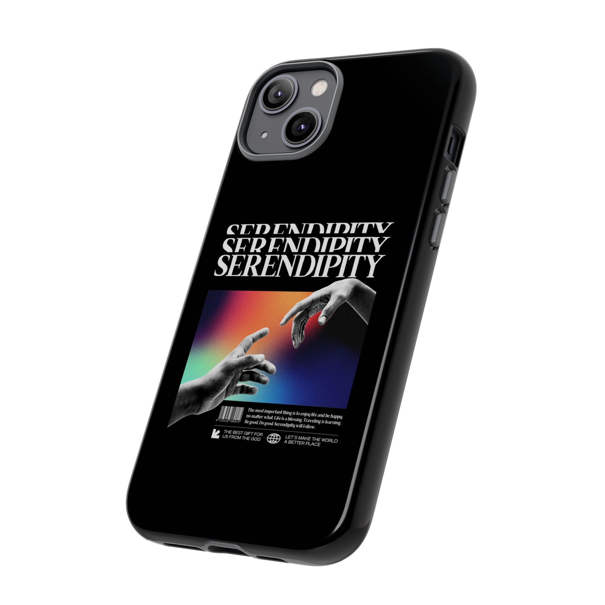 "Serendipity" Clear Phone Case - Phone Case - Lufora