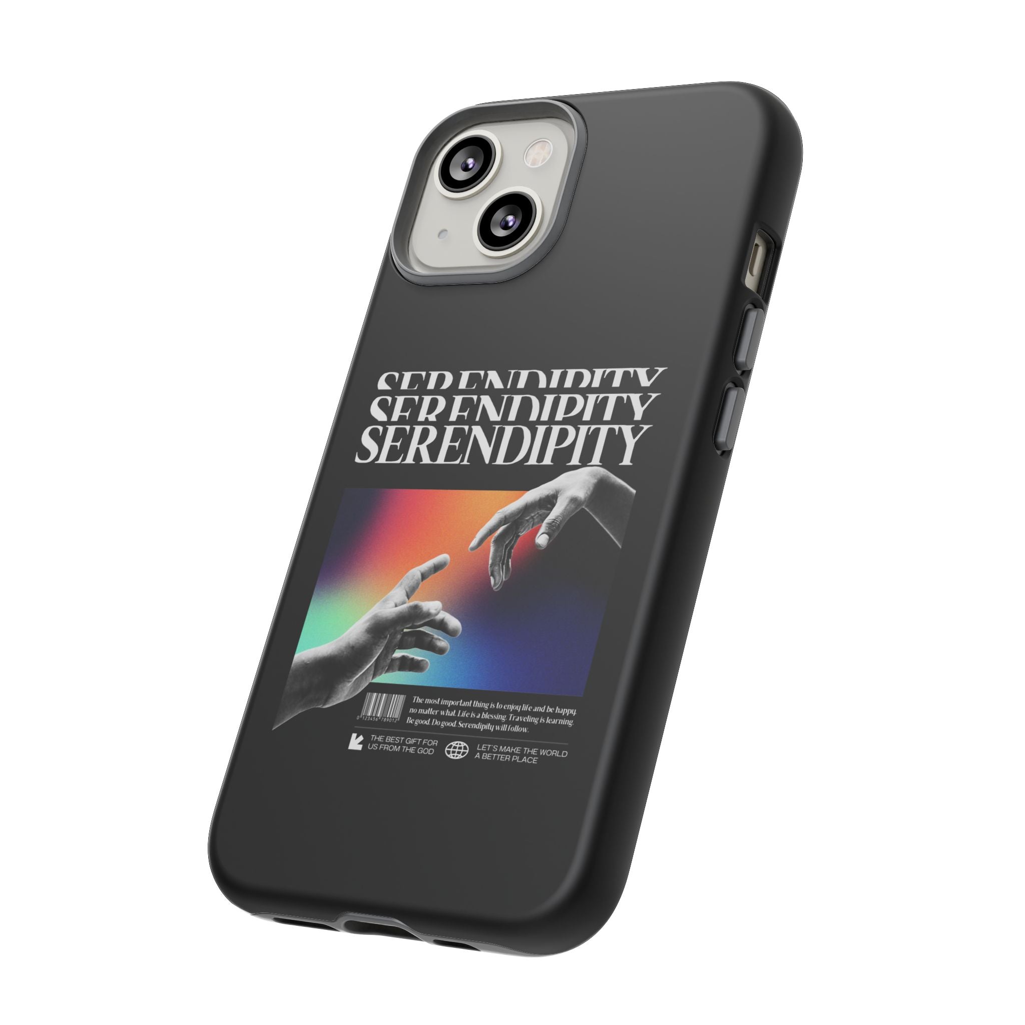 "Serendipity" Clear Phone Case - Phone Case - Lufora