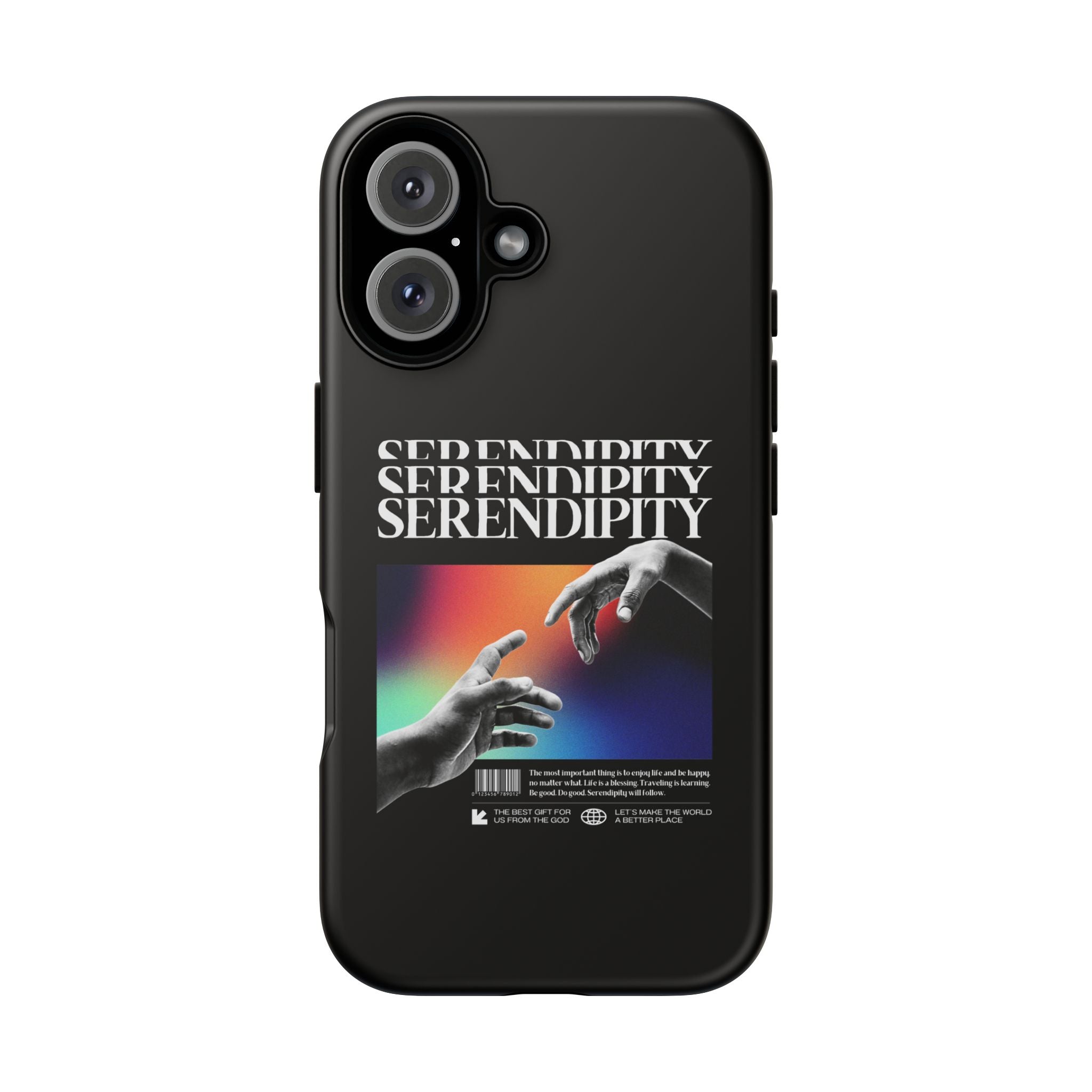 "Serendipity" Clear Phone Case - Phone Case - Lufora