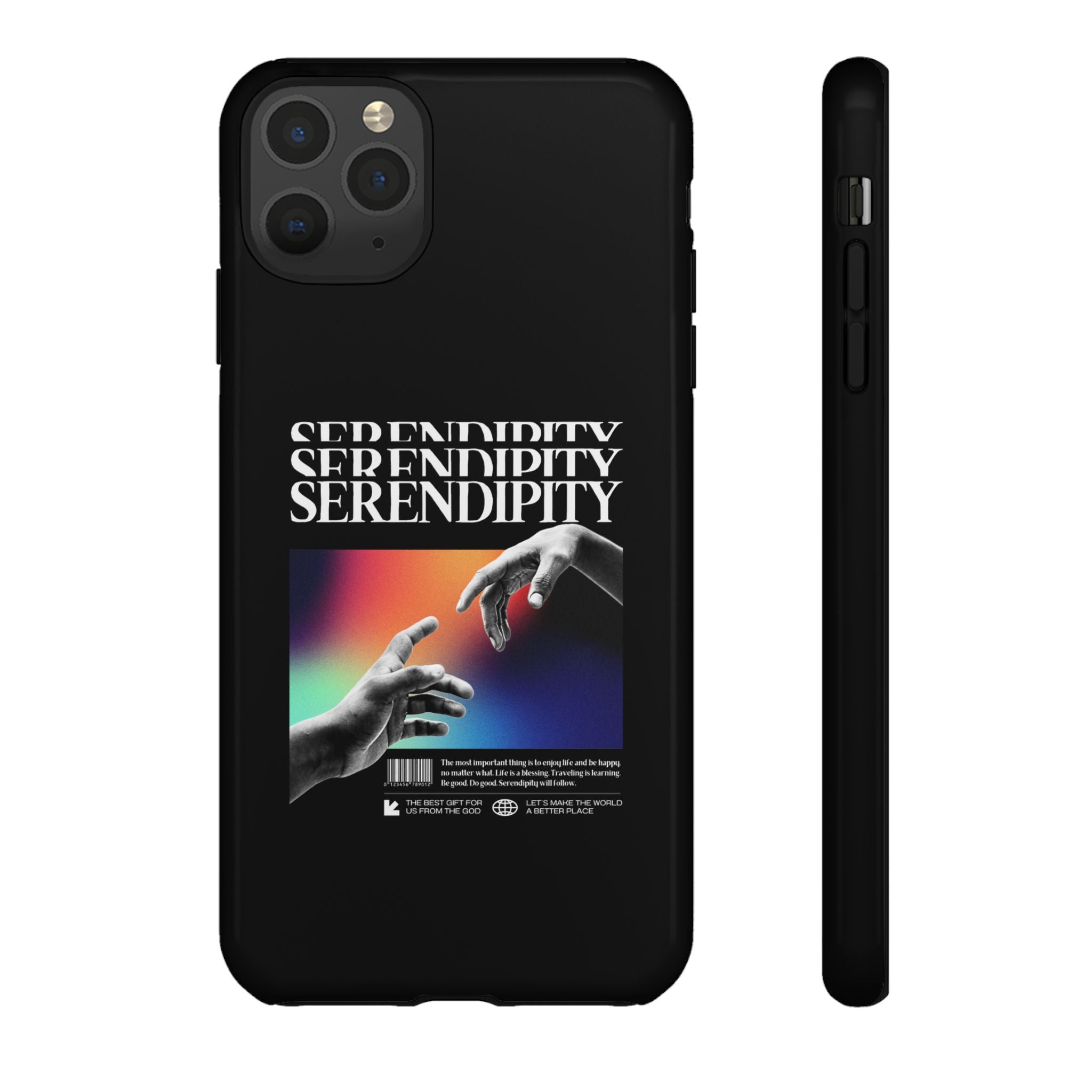 "Serendipity" Clear Phone Case - Phone Case - Lufora