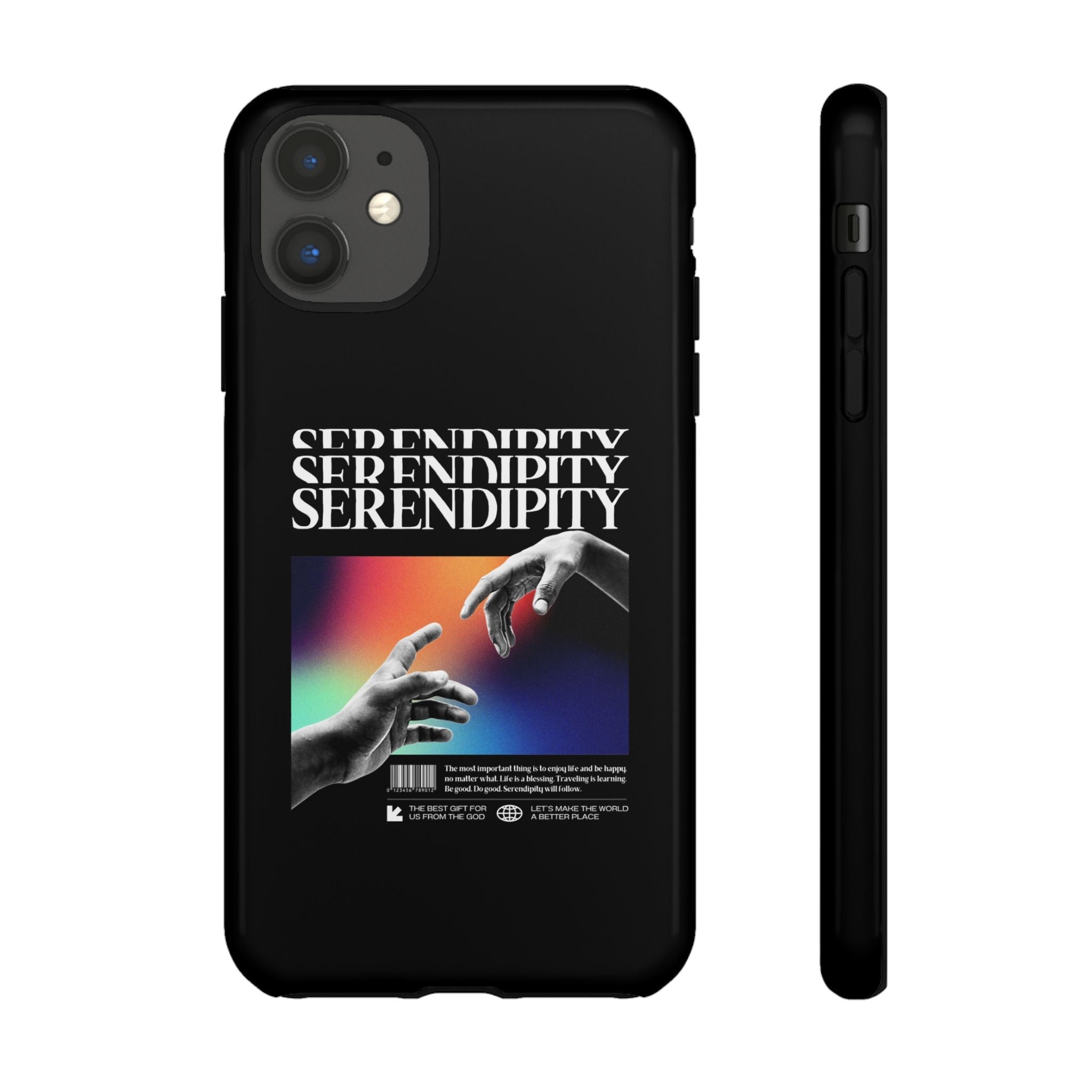 "Serendipity" Clear Phone Case - Phone Case - Lufora