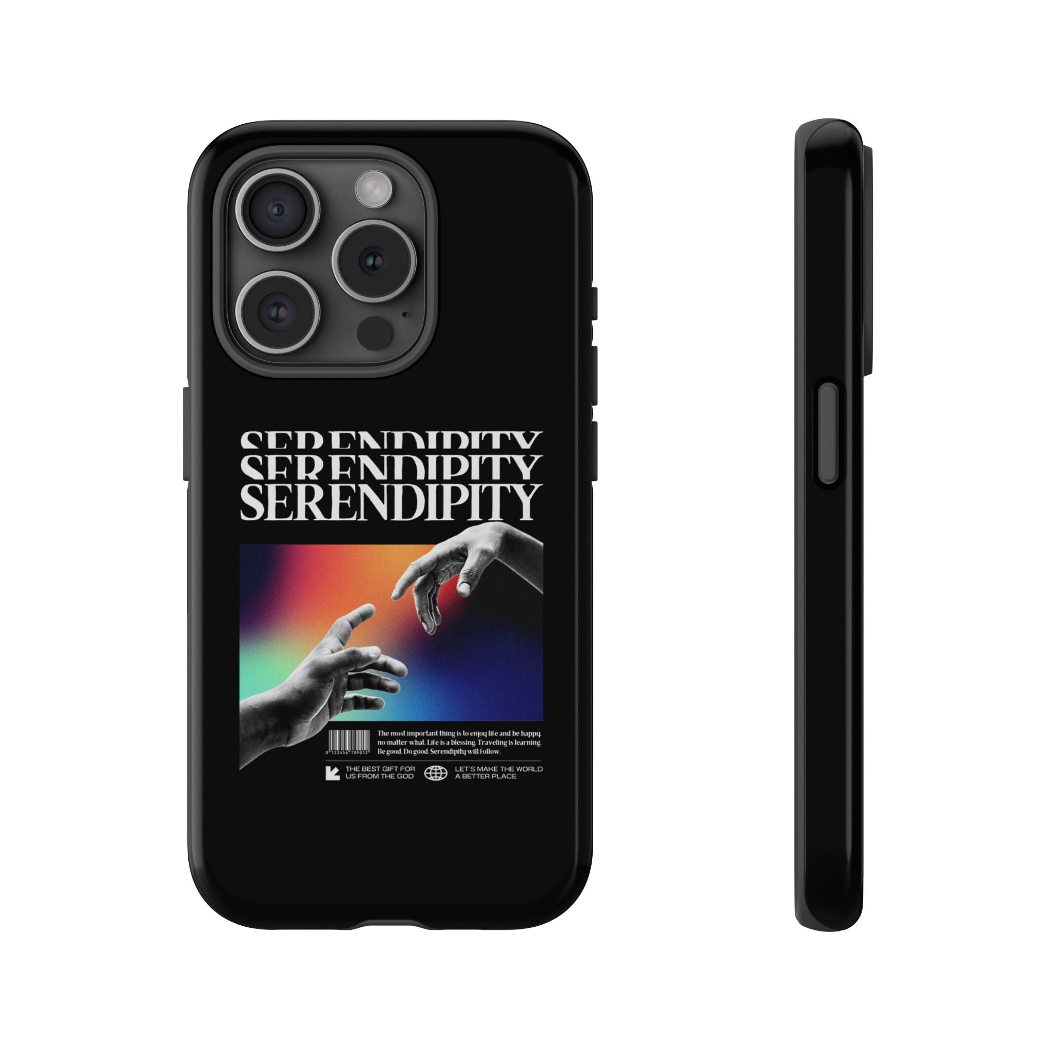 "Serendipity" Clear Phone Case - Phone Case - Lufora