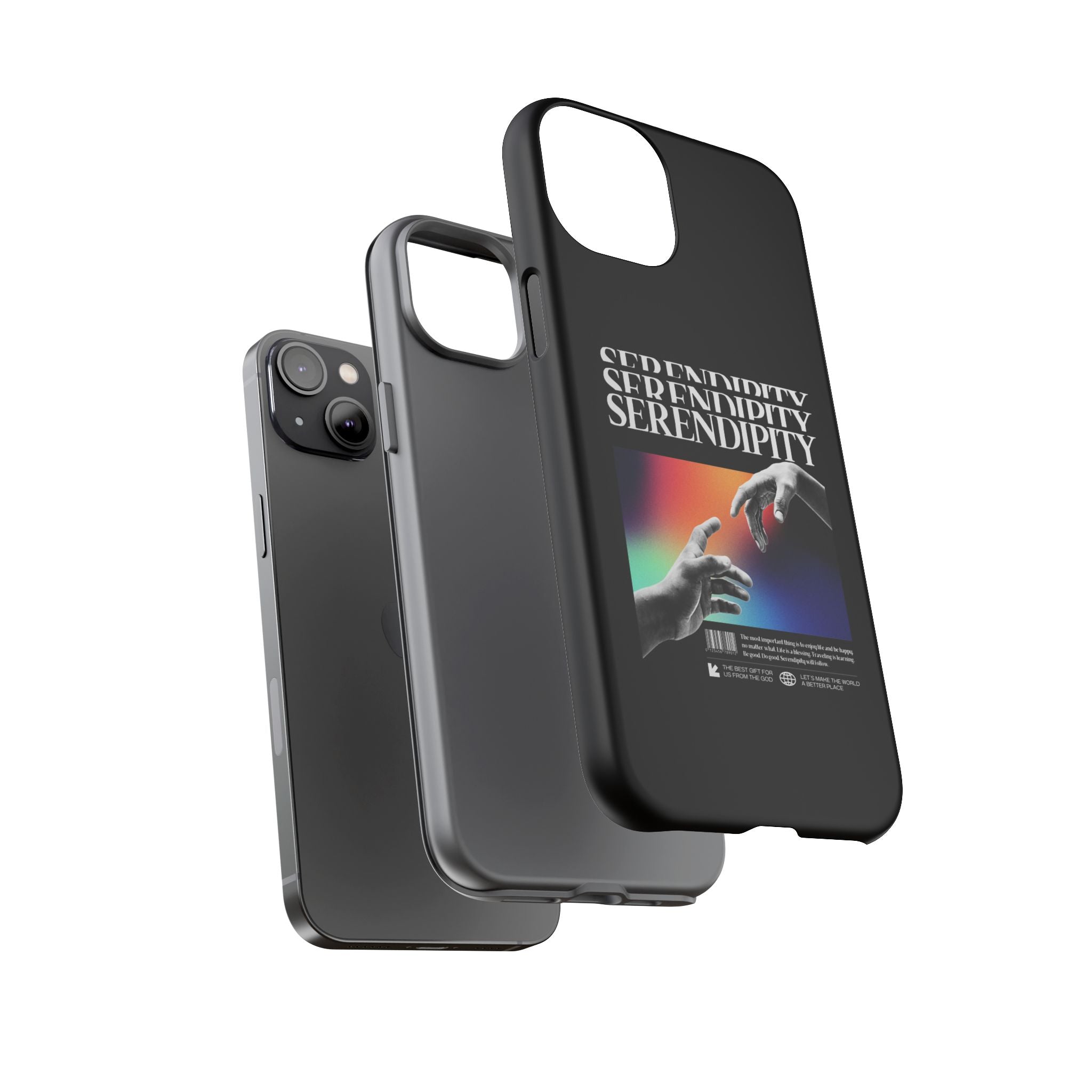 "Serendipity" Clear Phone Case - Phone Case - Lufora