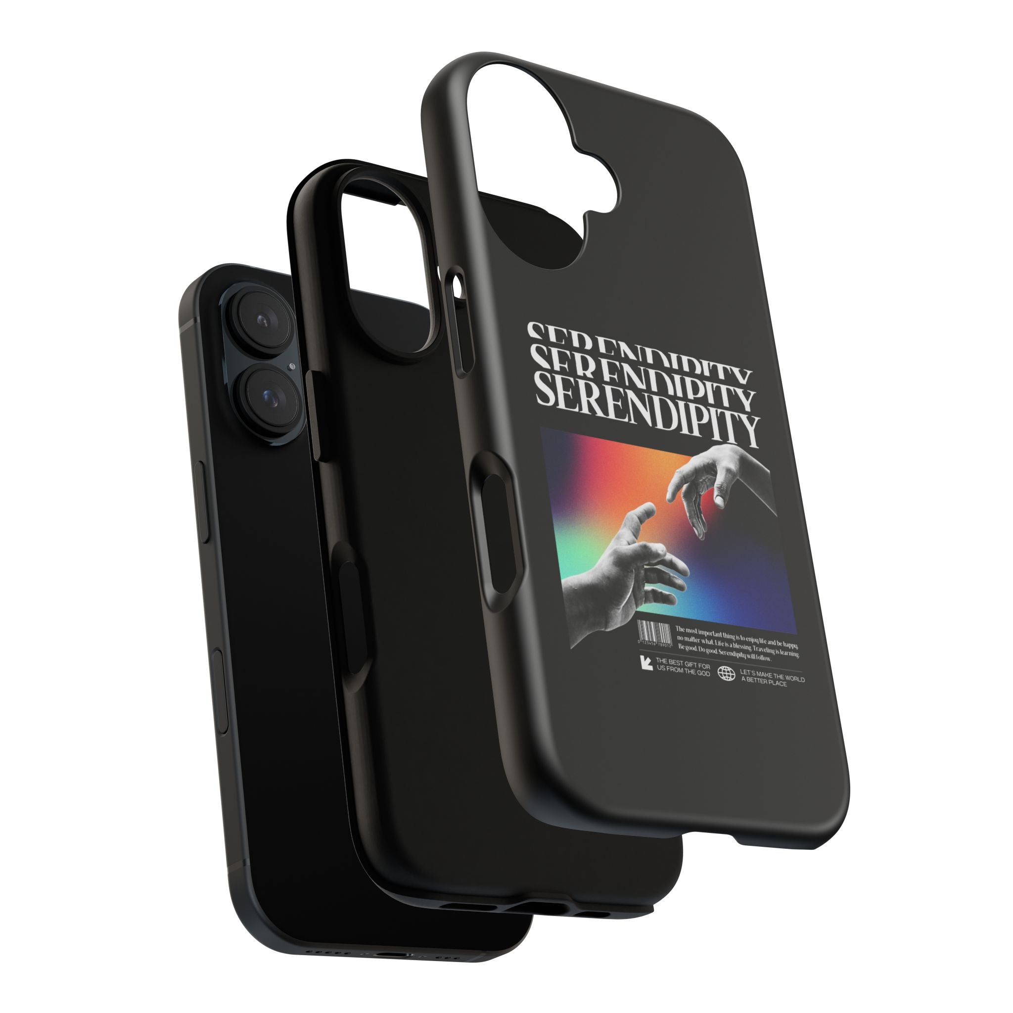 "Serendipity" Clear Phone Case - Phone Case - Lufora