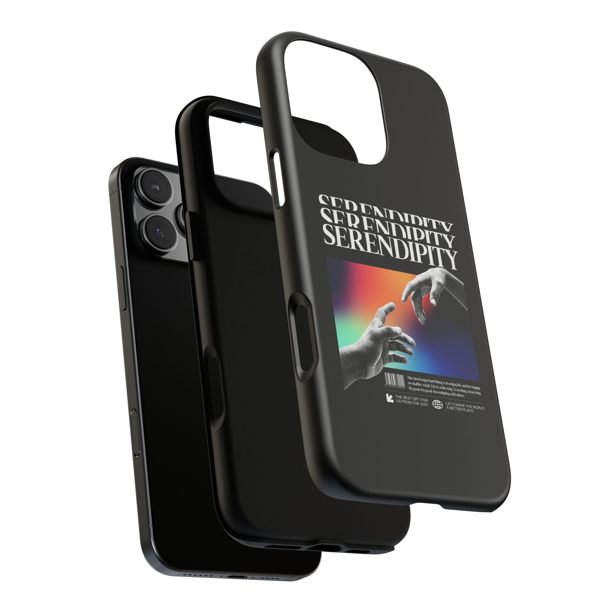 "Serendipity" Clear Phone Case - Phone Case - Lufora