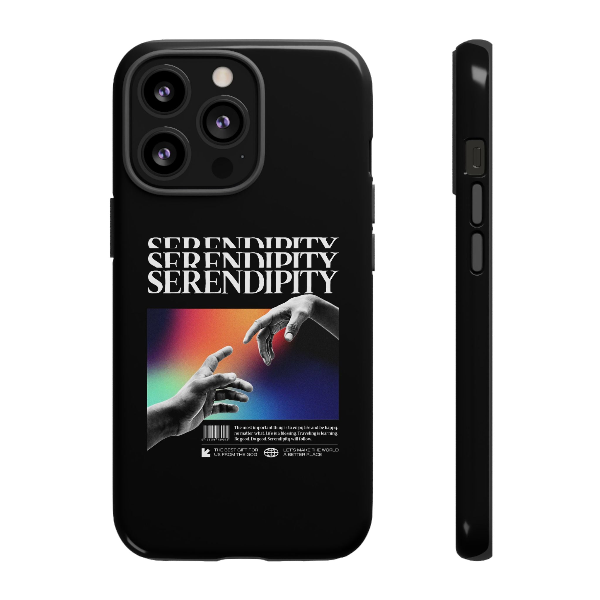 "Serendipity" Clear Phone Case - Phone Case - Lufora